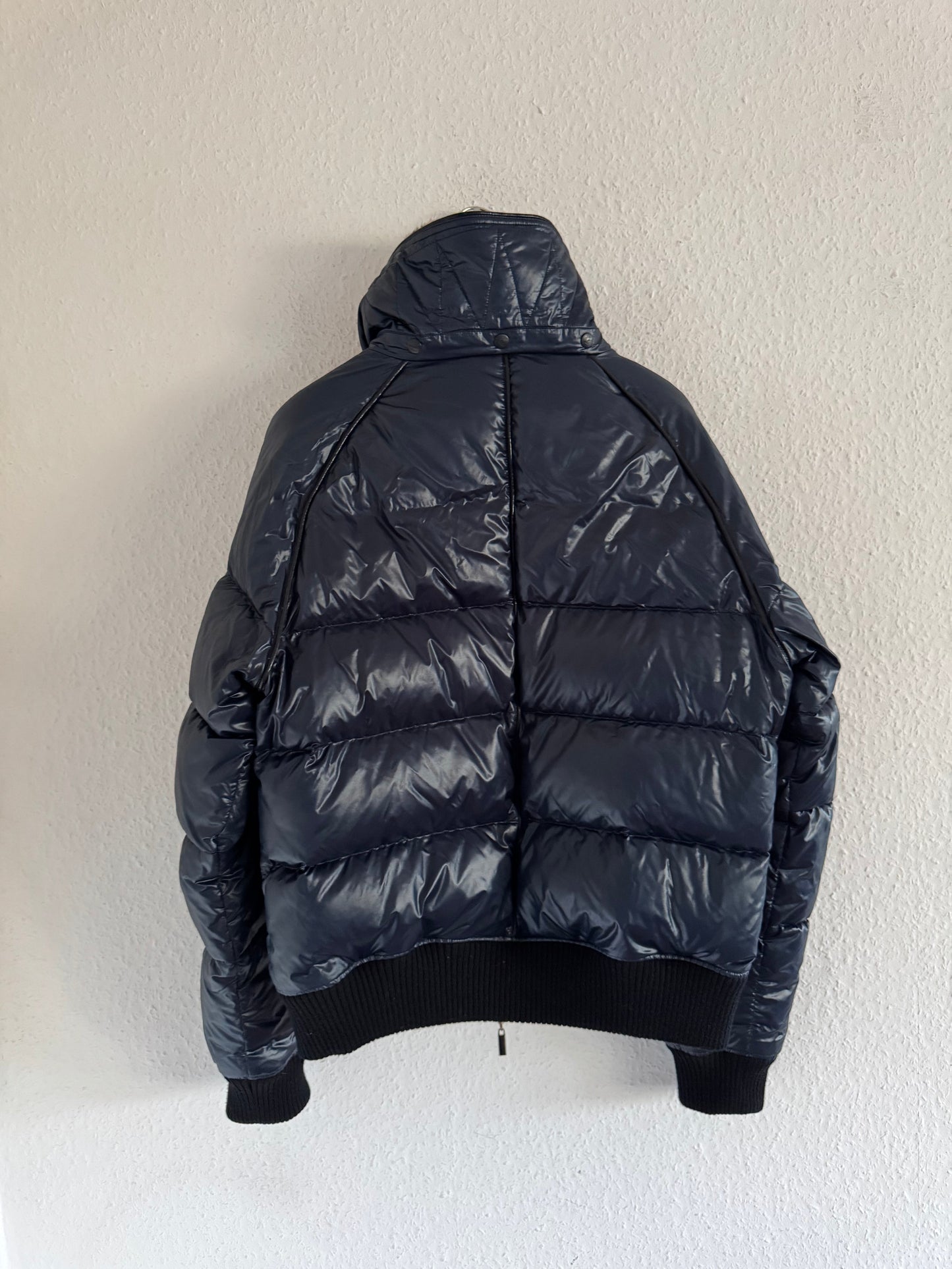 Just Cavalli AW08 Blue Rabbit Fur Puffer Jacket