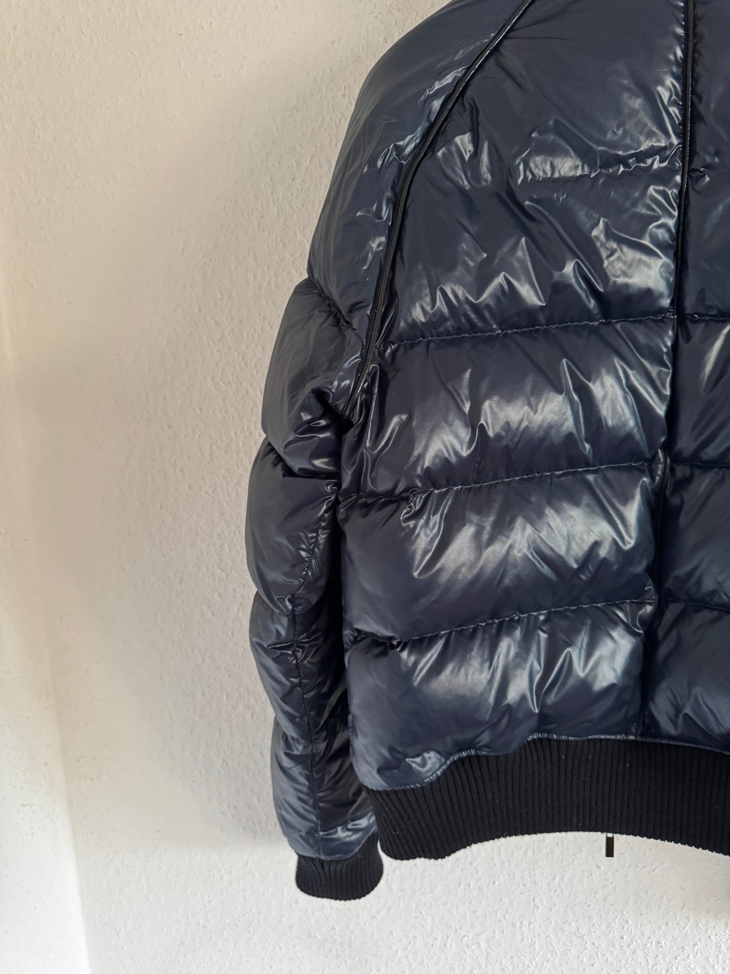 Just Cavalli AW08 Blue Rabbit Fur Puffer Jacket