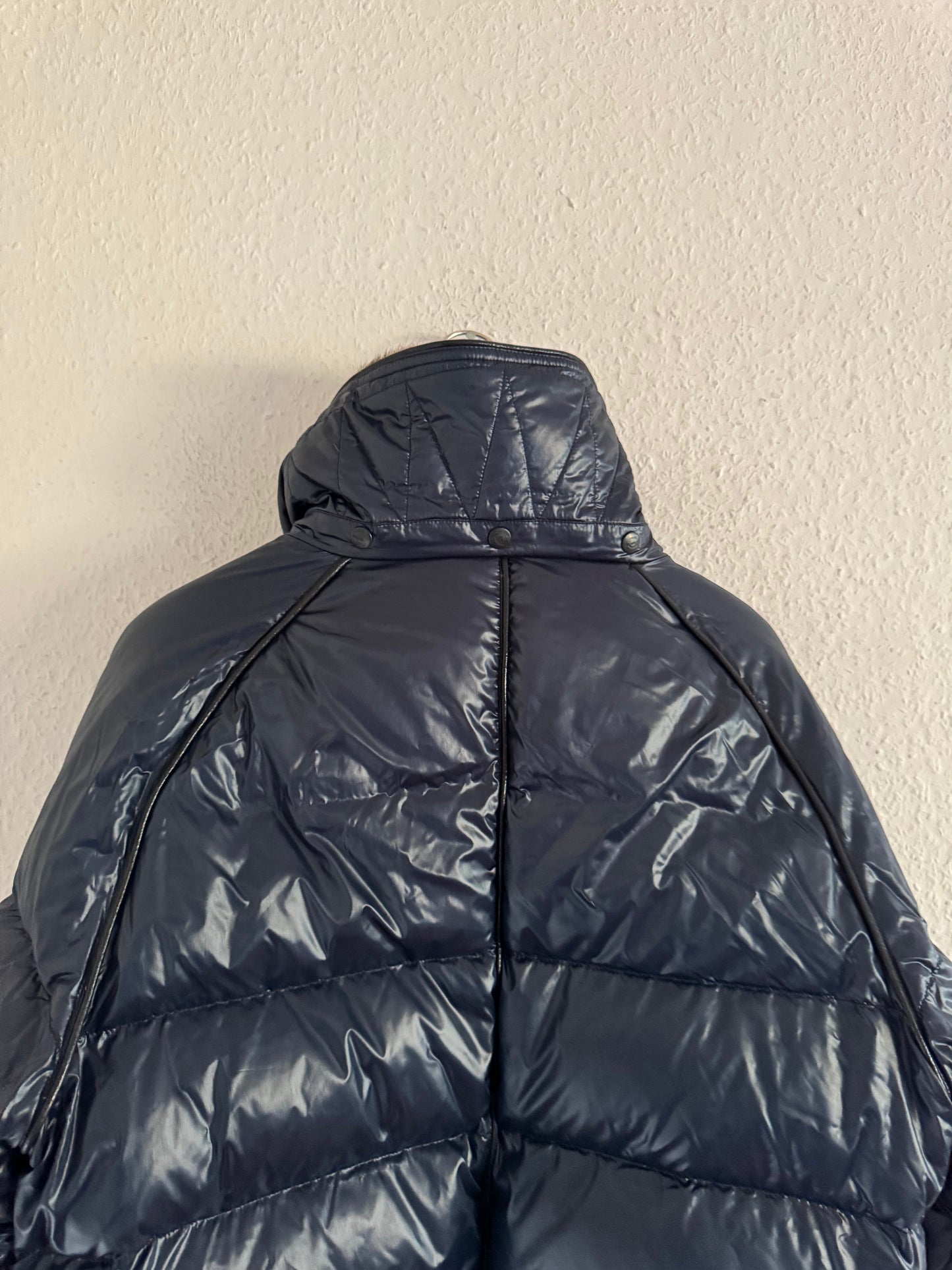 Just Cavalli AW08 Blue Rabbit Fur Puffer Jacket