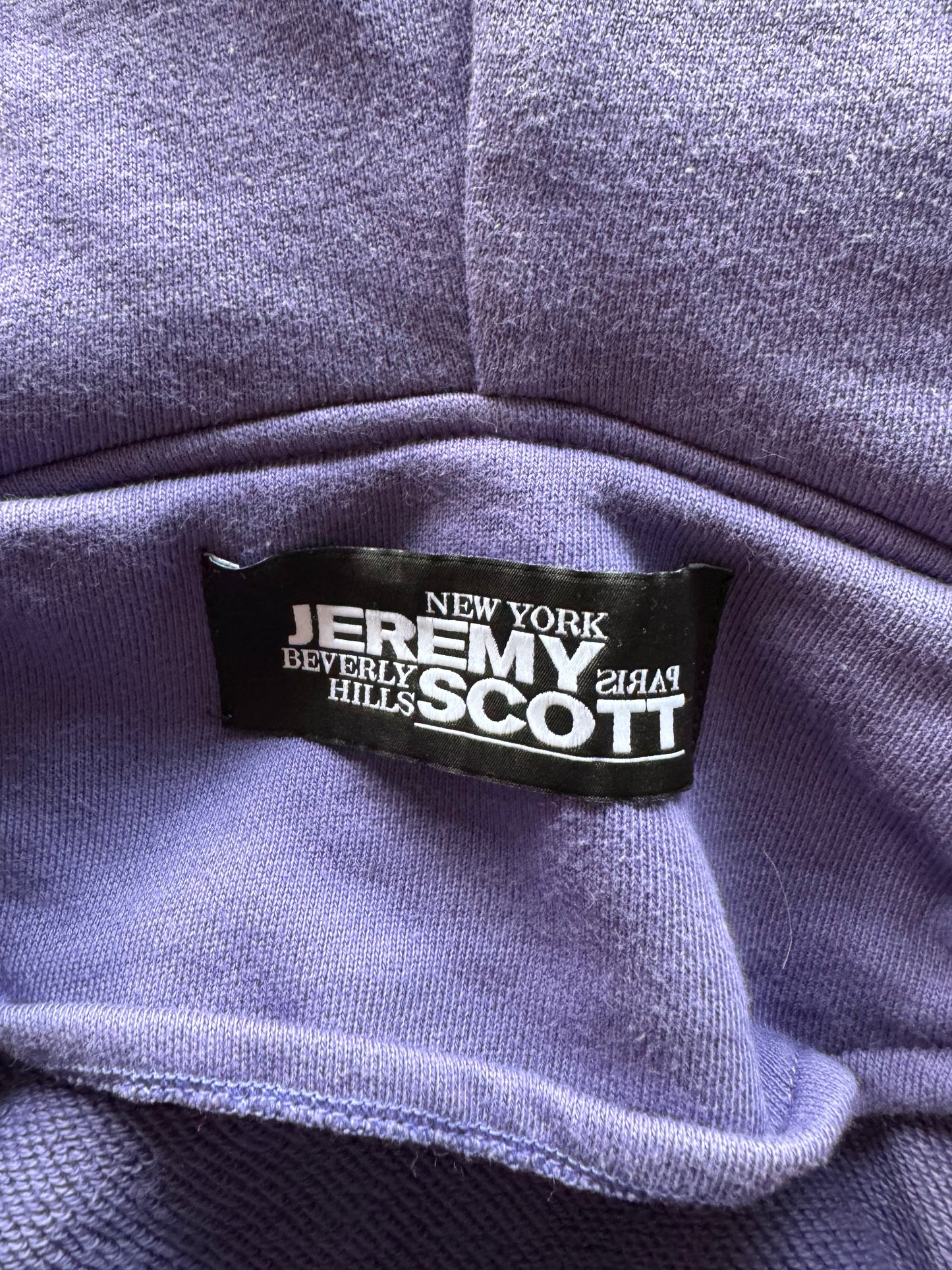 Jeremy Scott FW17 Runway Ruffle Cropped Zip Hoodie