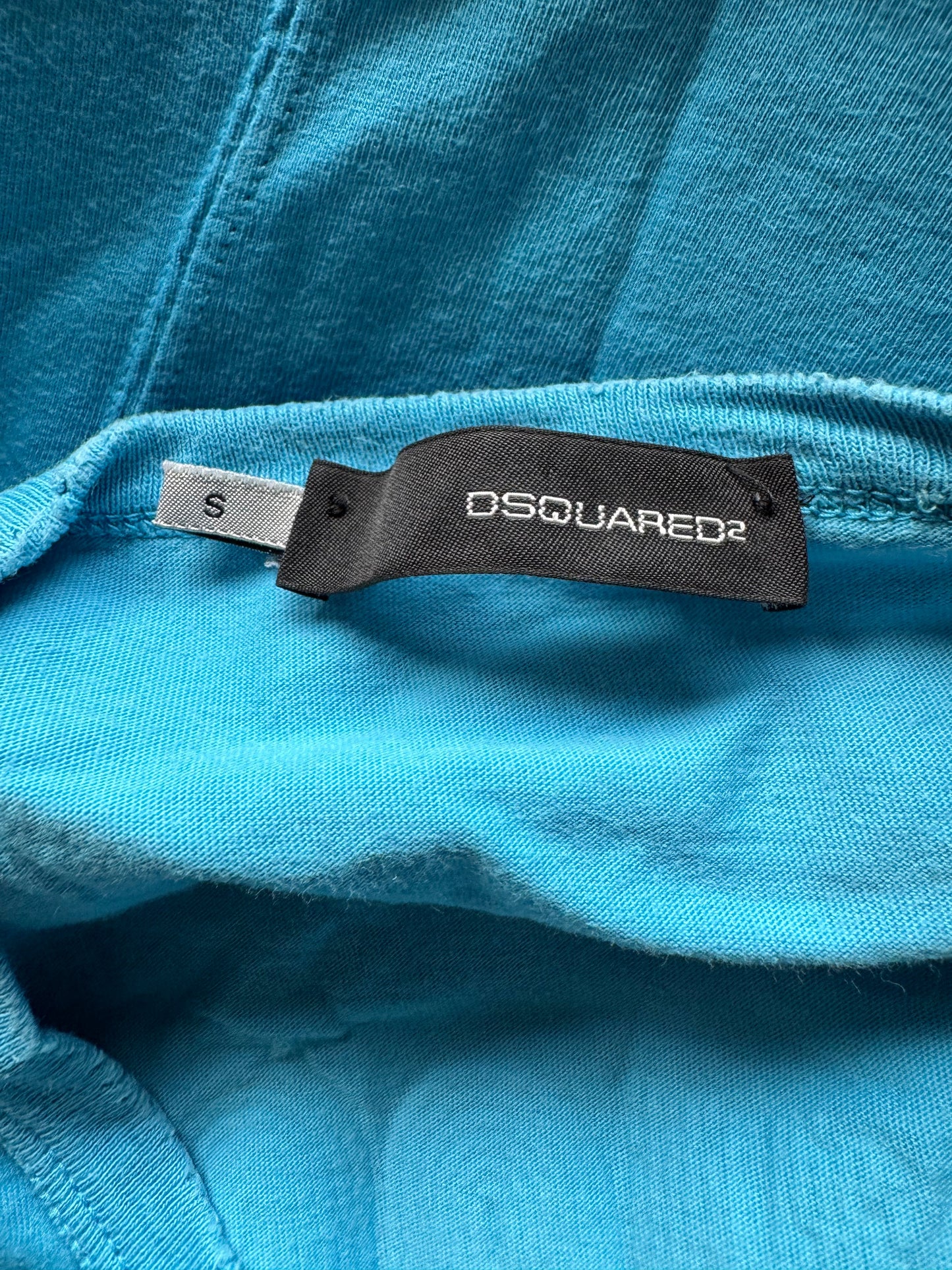 Dsquared2 D² Logo Cropped Cap Sleeve Tank