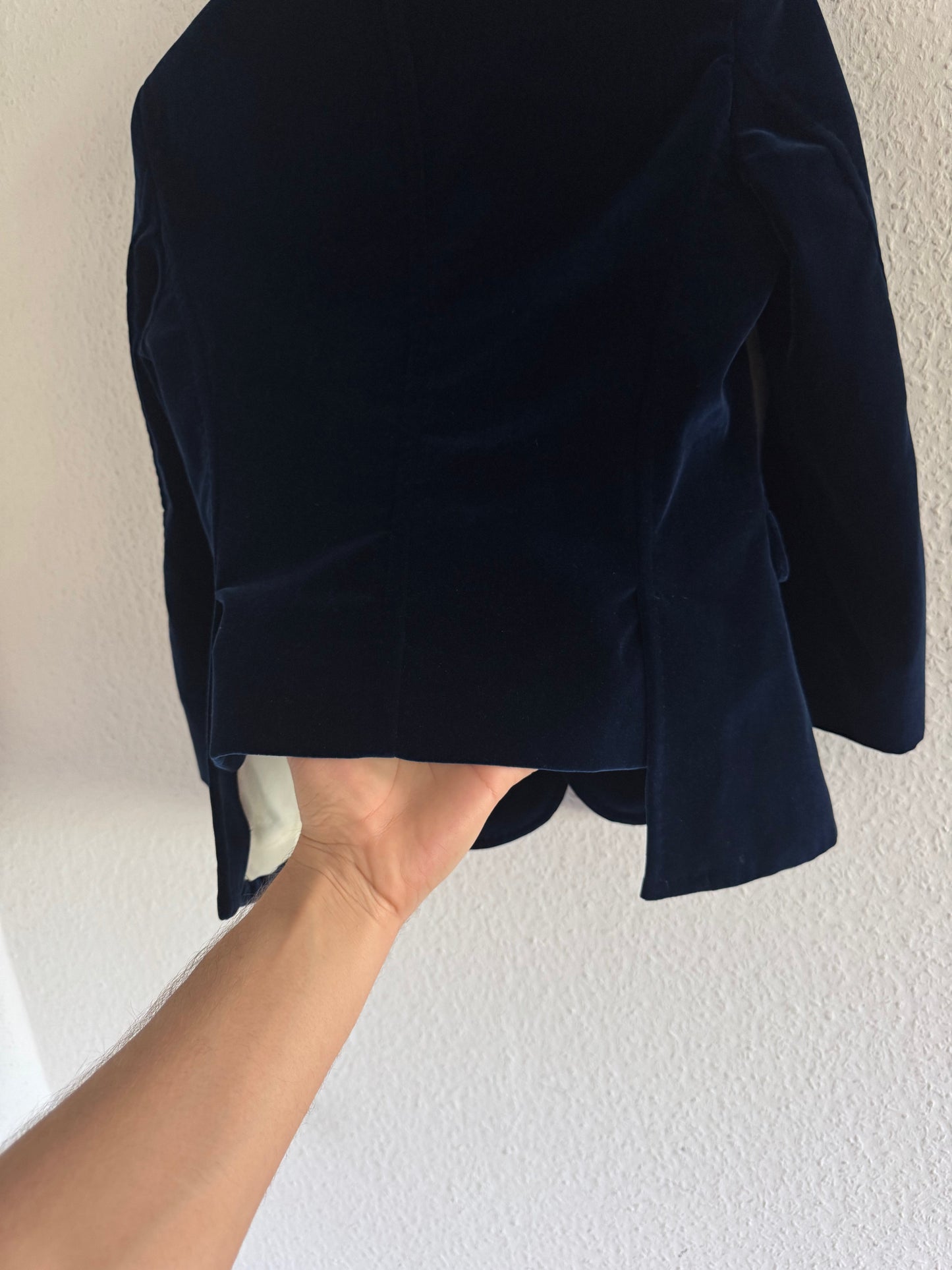 Dsquared2 FW06 Crest Patch Velvet Blazer
