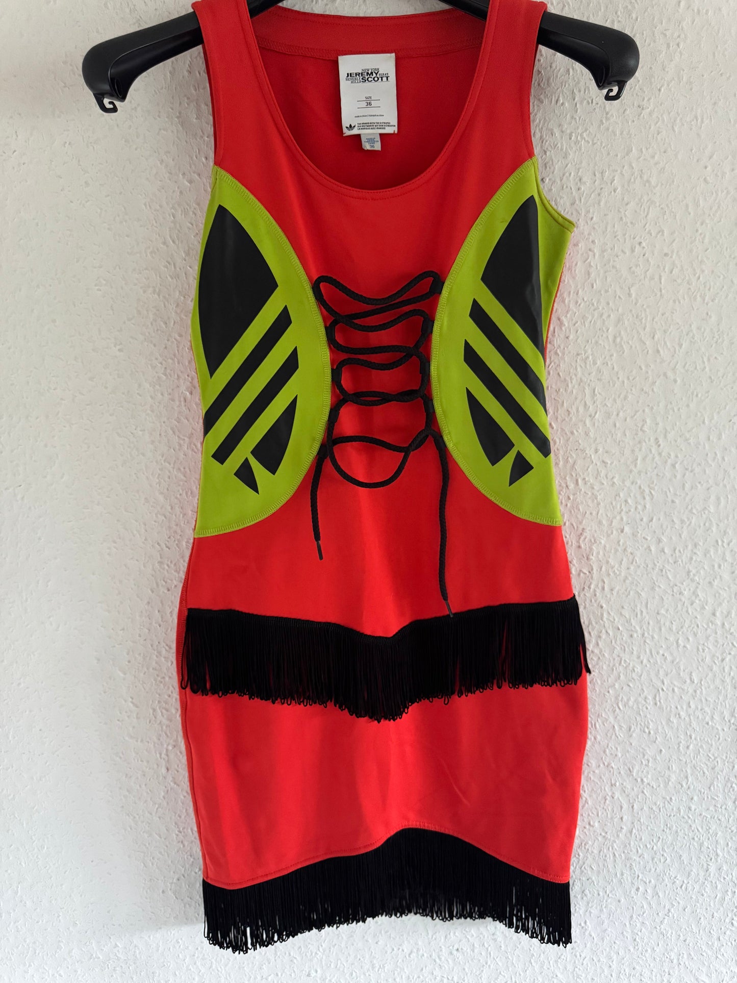 Adidas × Jeremy Scott ObyO Fringe Dress