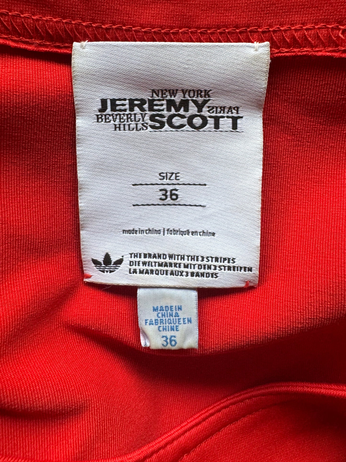 Adidas × Jeremy Scott ObyO Fringe Dress