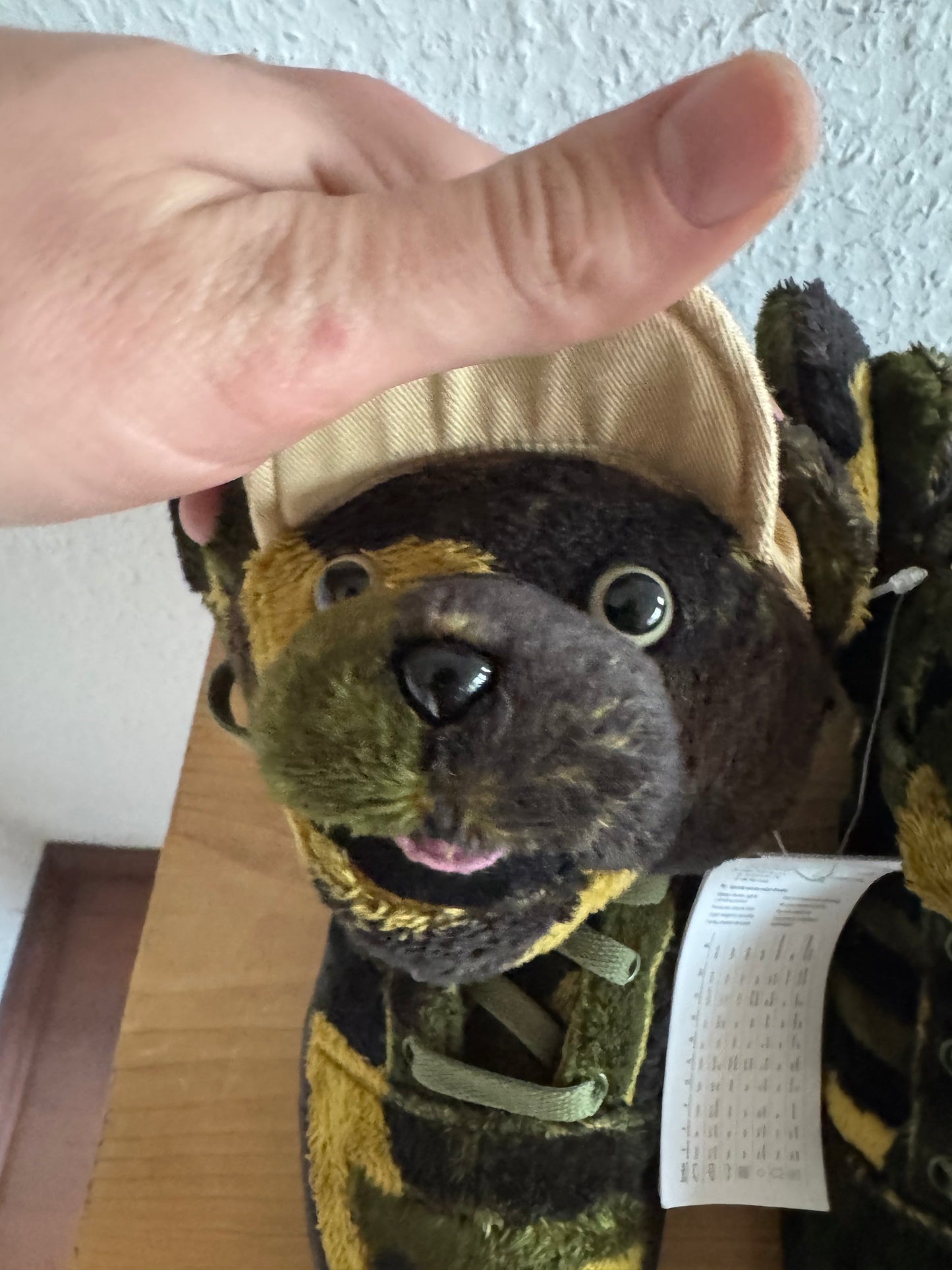 Adidas × Jeremy Scott JS Camo Teddy Bear Sneakers