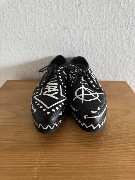 Adidas × Jeremy Scott JS Slim Graffiti Sneakers