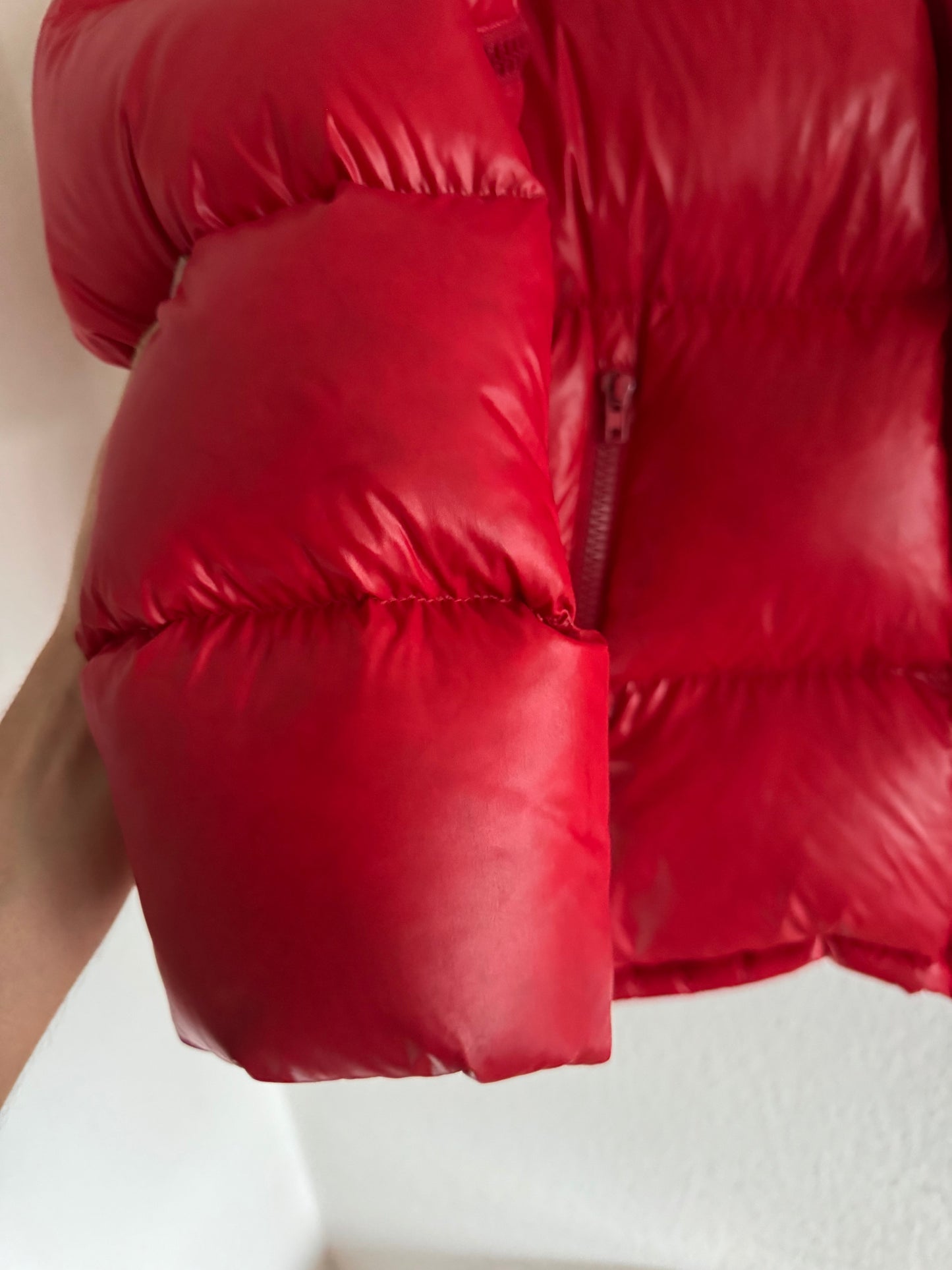 Calvin Klein 205W39NYC Red Oversized Puffer Jacket