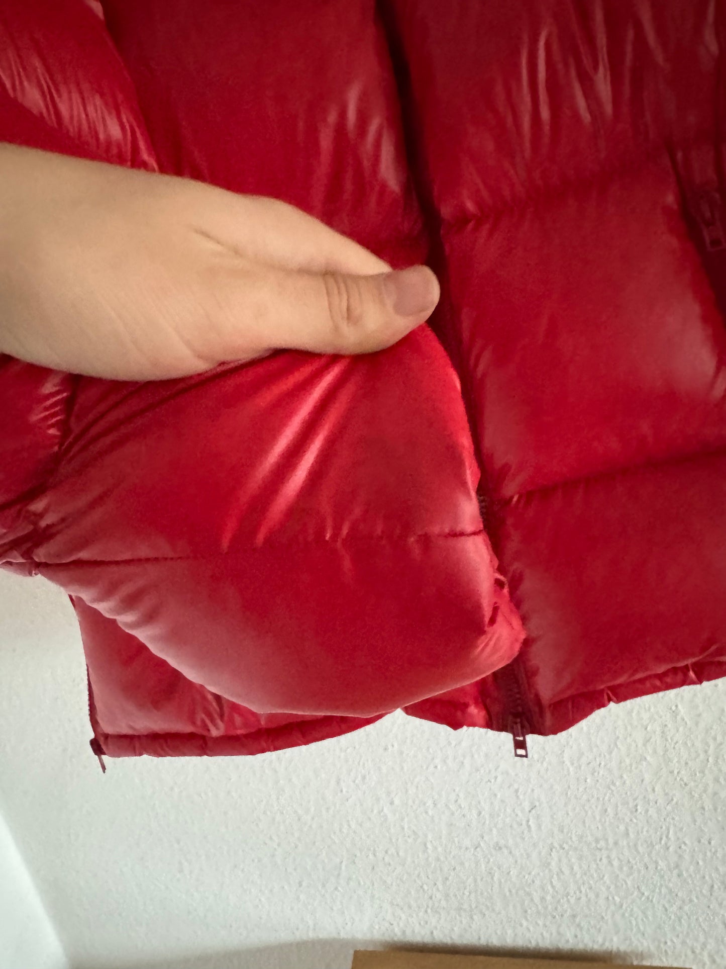 Calvin Klein 205W39NYC Red Oversized Puffer Jacket