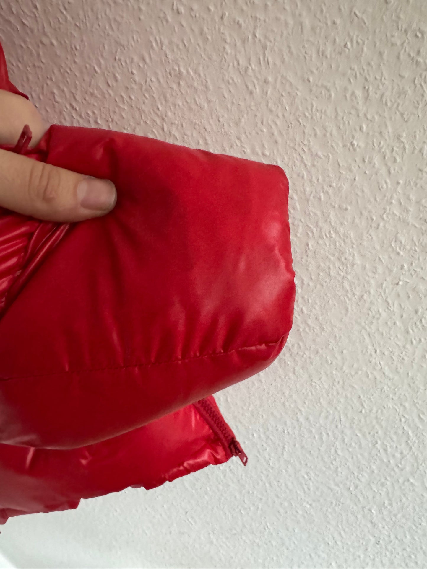 Calvin Klein 205W39NYC Red Oversized Puffer Jacket