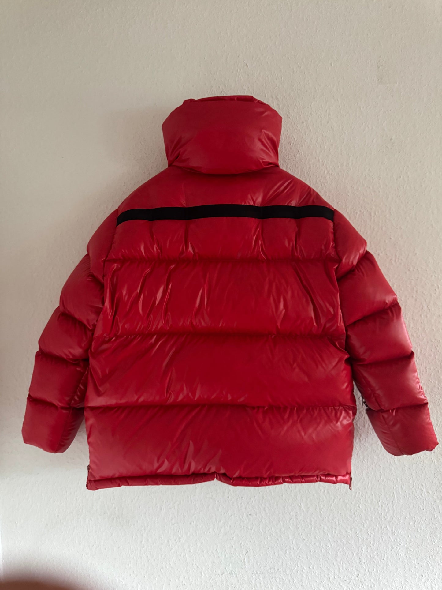Calvin Klein 205W39NYC Red Oversized Puffer Jacket