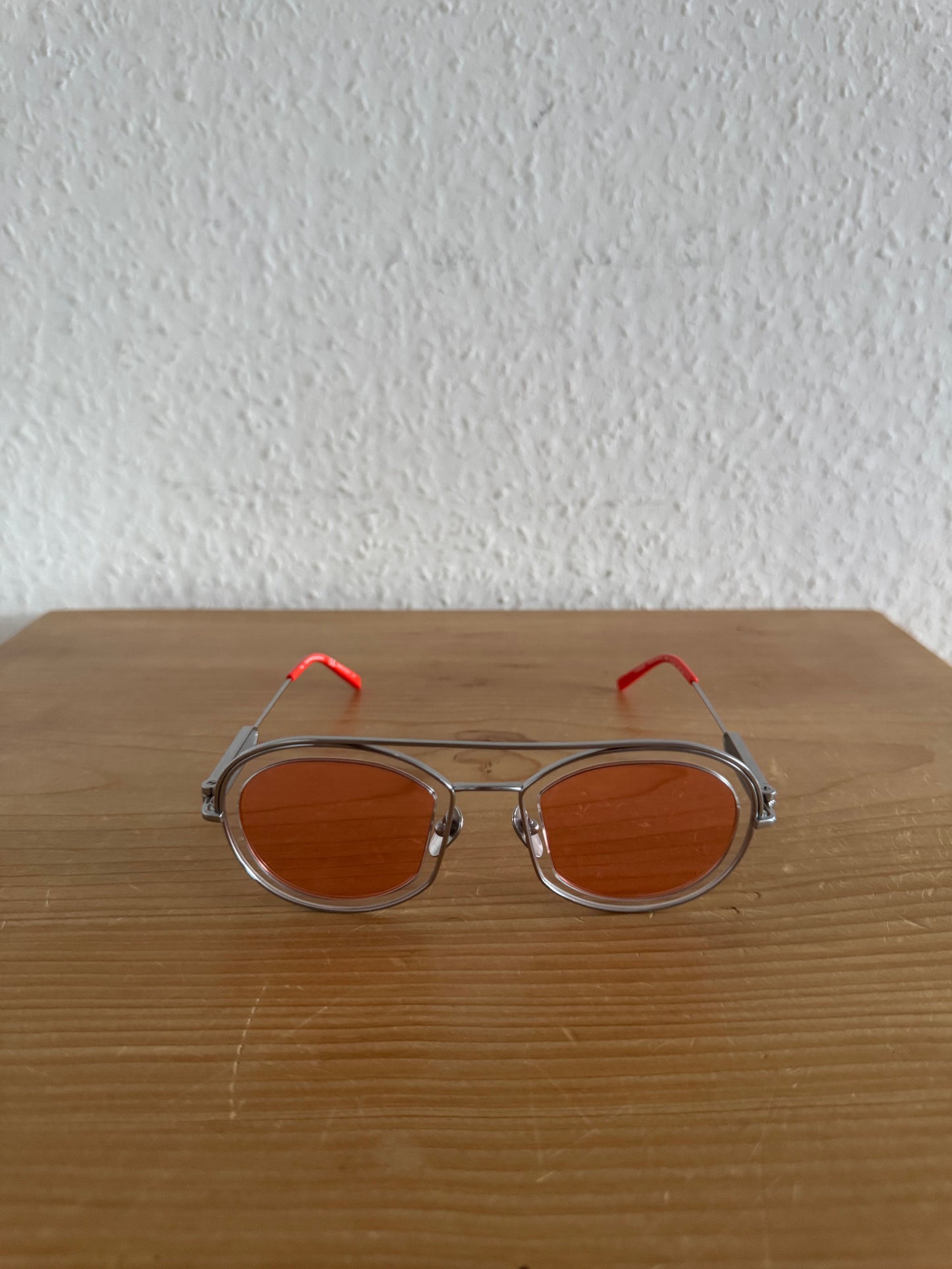 CKNYC1911S Double Bridge Metal Sunglasses