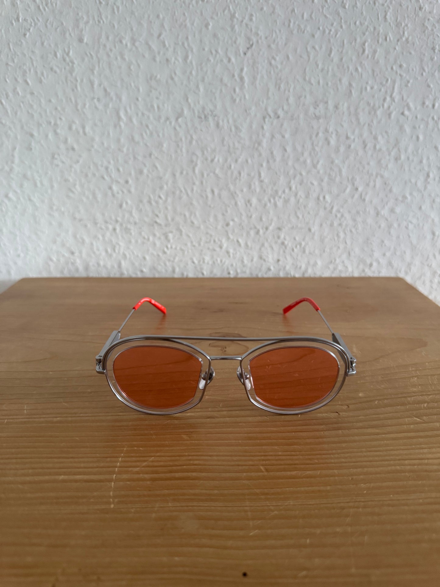 CKNYC1911S Double Bridge Metal Sunglasses