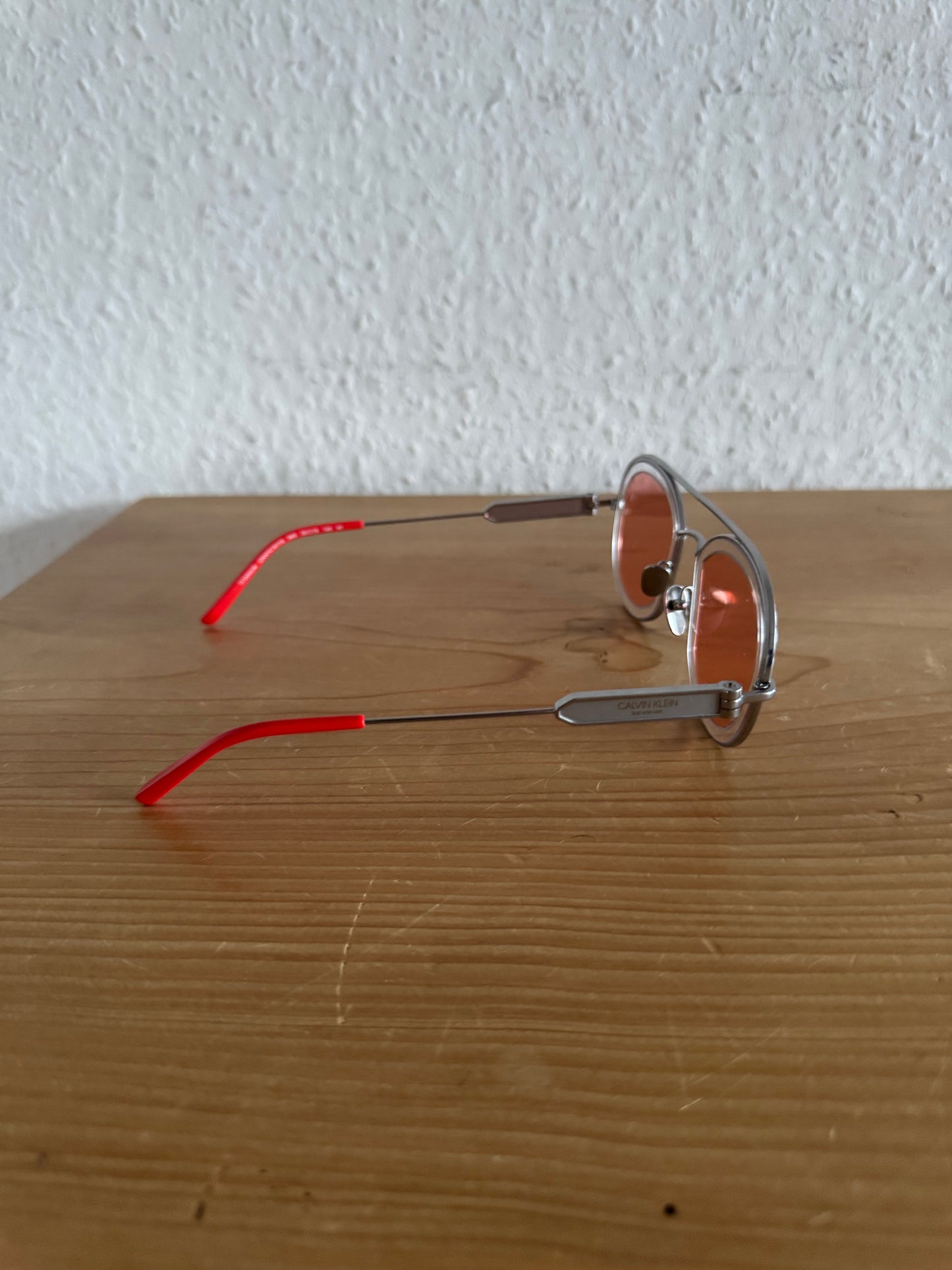 CKNYC1911S Double Bridge Metal Sunglasses