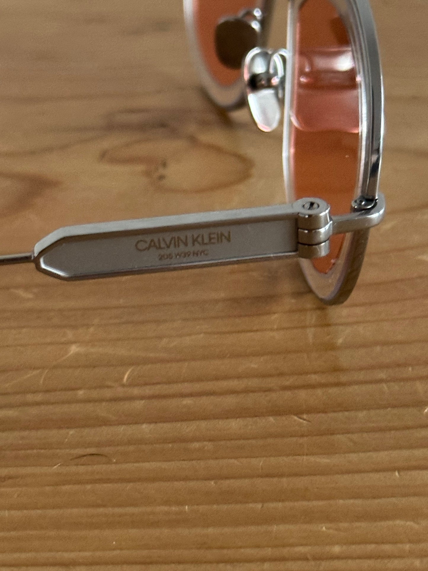 CKNYC1911S Double Bridge Metal Sunglasses