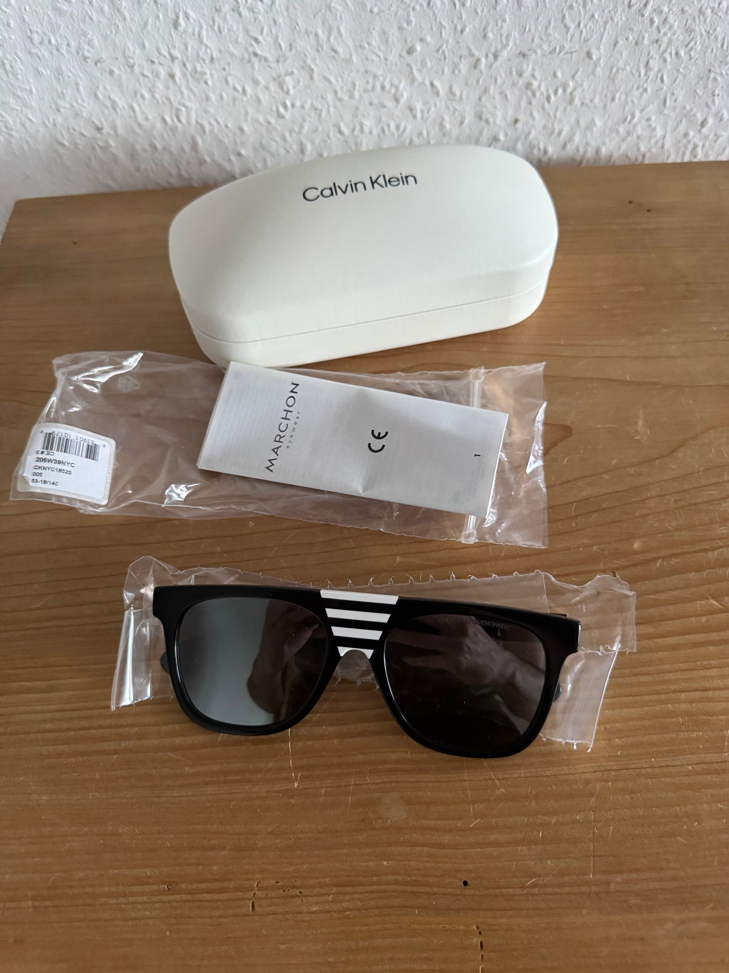 CKNYC1852S Stripe Bridge Sunglasses