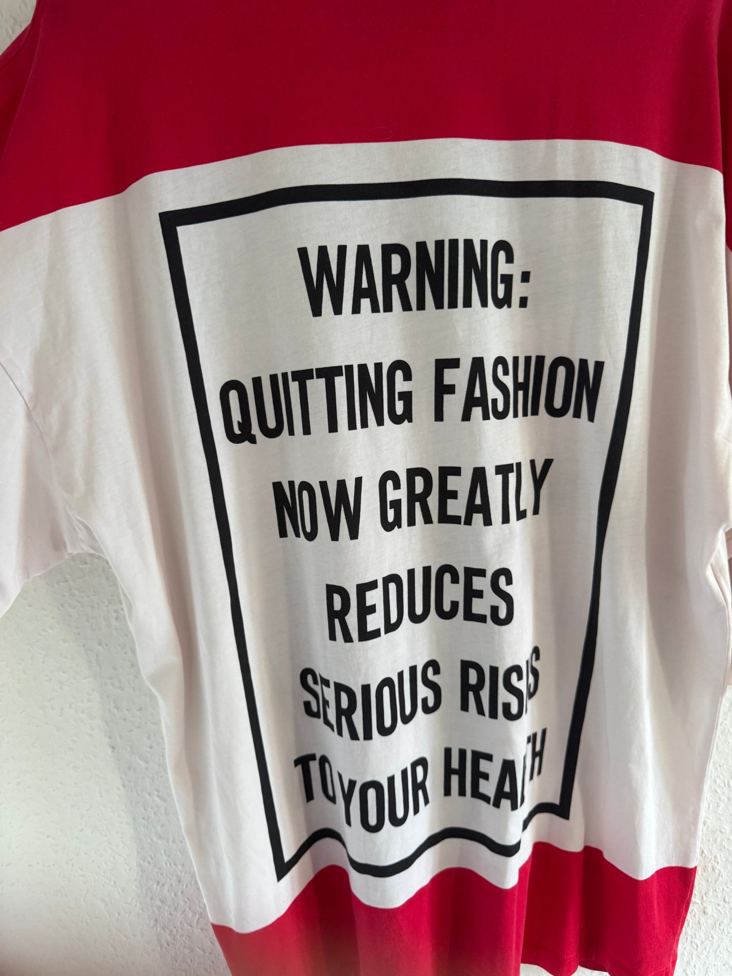 Moschino Oversized Fashion Kills Cow Graphic T-Shirt