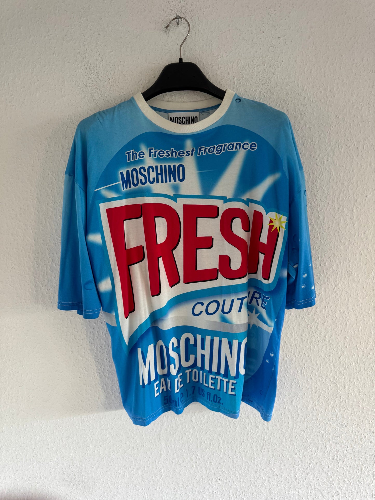 Fresh Fragrance Graphic Oversized T-Shirt