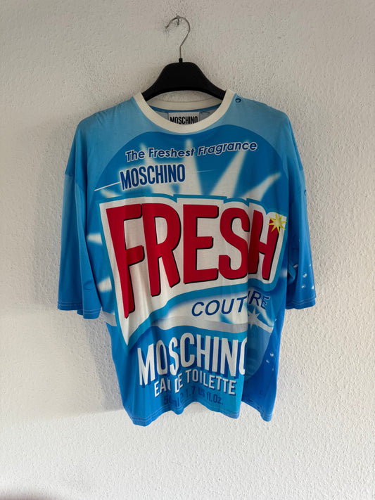 Fresh Fragrance Graphic Oversized T-Shirt
