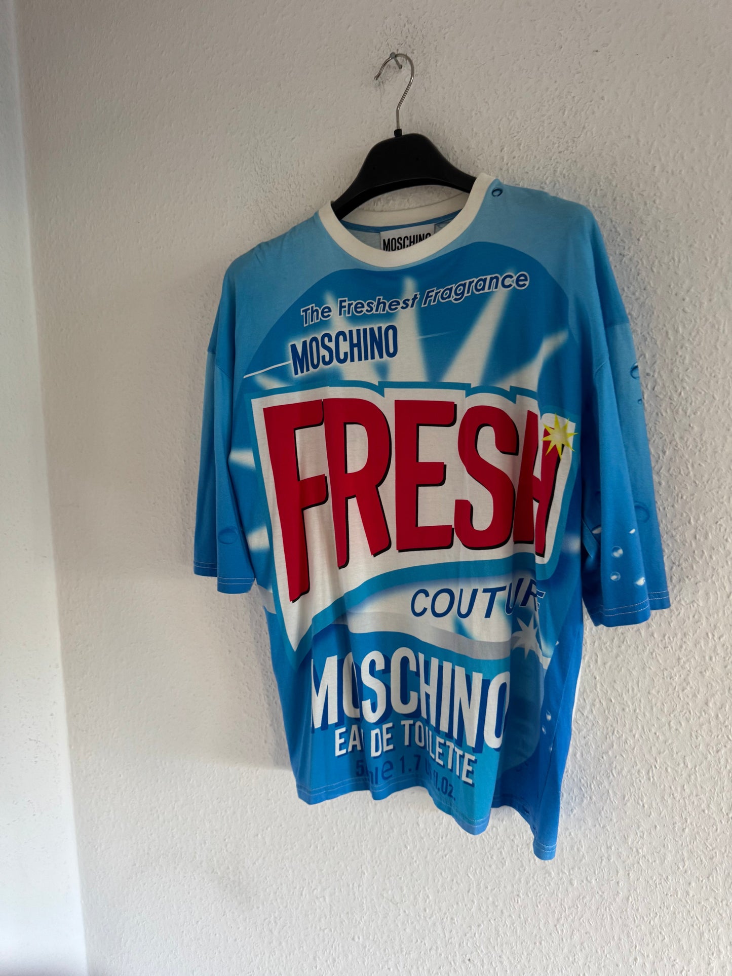 Fresh Fragrance Graphic Oversized T-Shirt