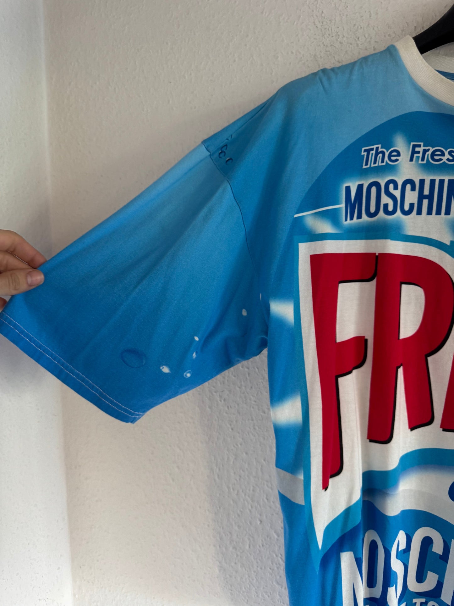 Fresh Fragrance Graphic Oversized T-Shirt