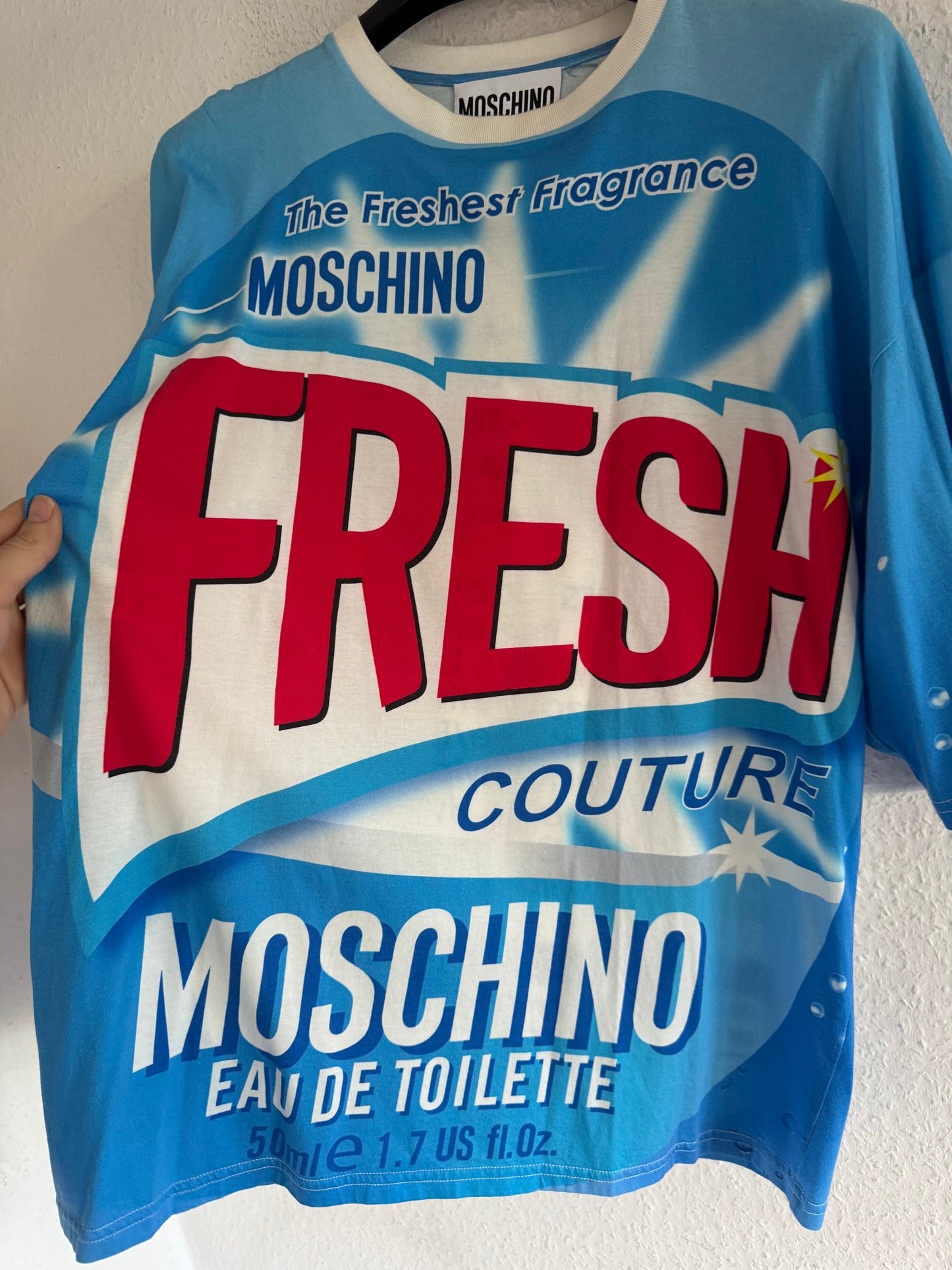 Fresh Fragrance Graphic Oversized T-Shirt