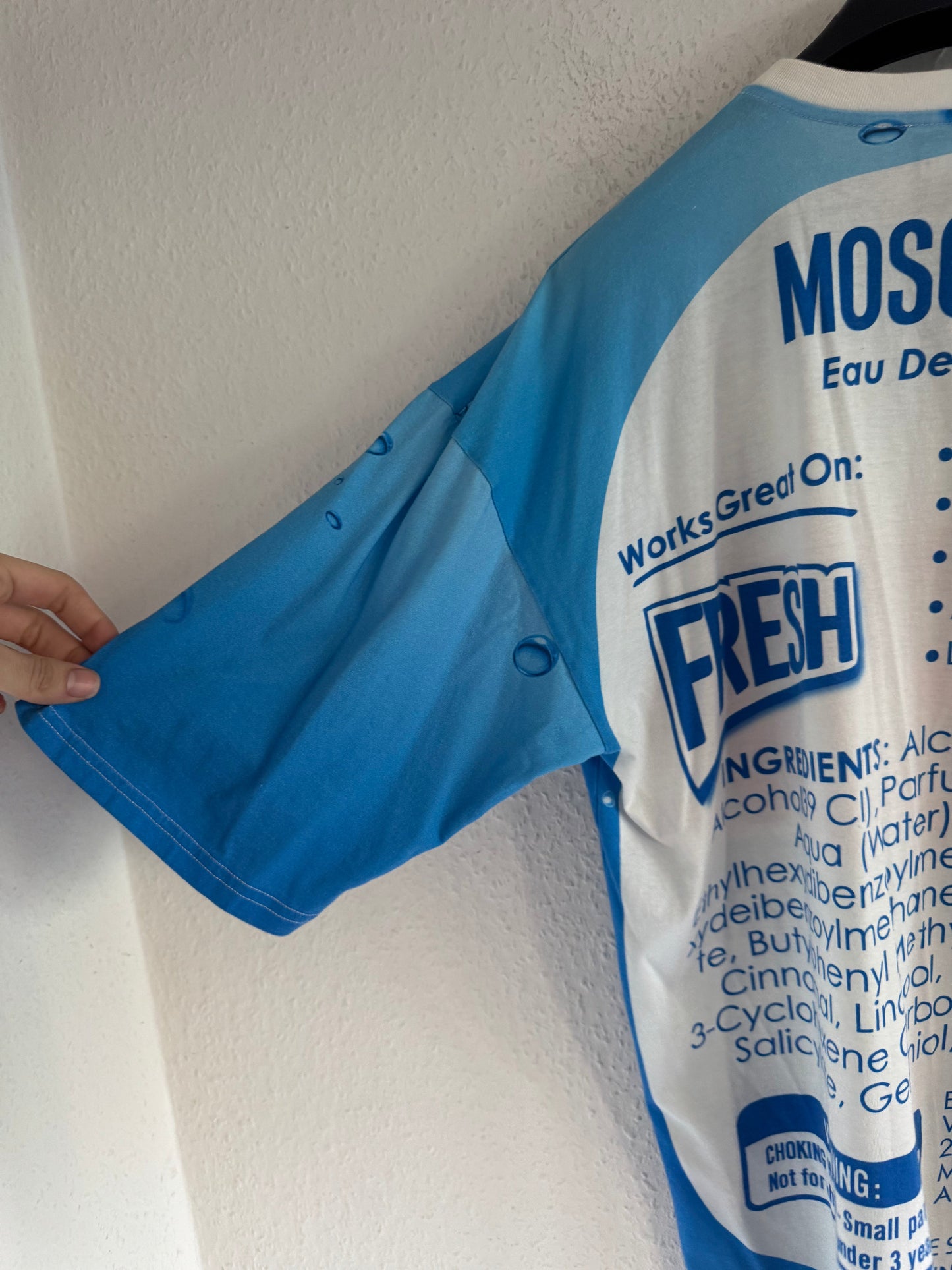 Fresh Fragrance Graphic Oversized T-Shirt