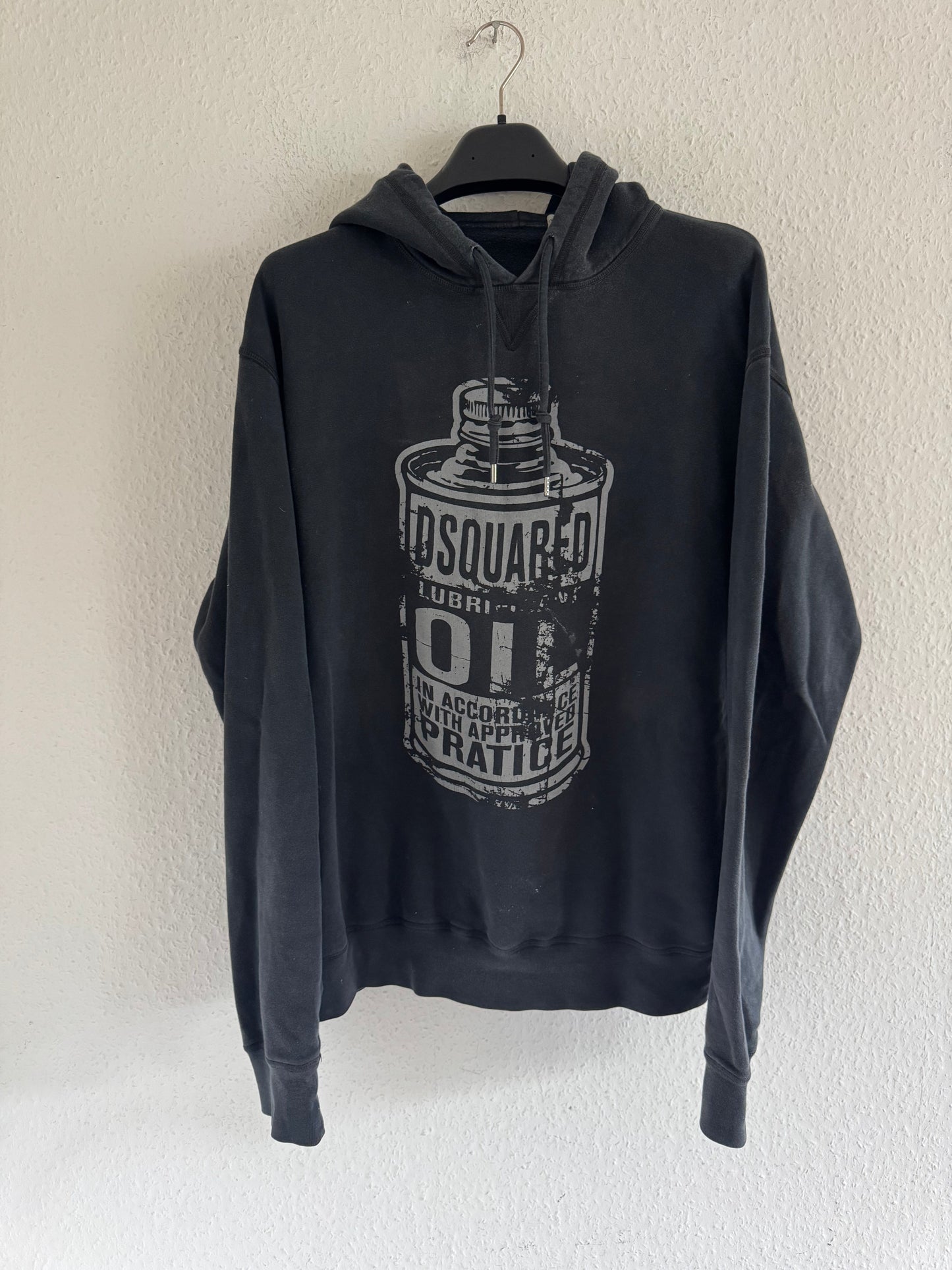 Dsquared2 FW12 Lubricant Oil Graphic Hoodie