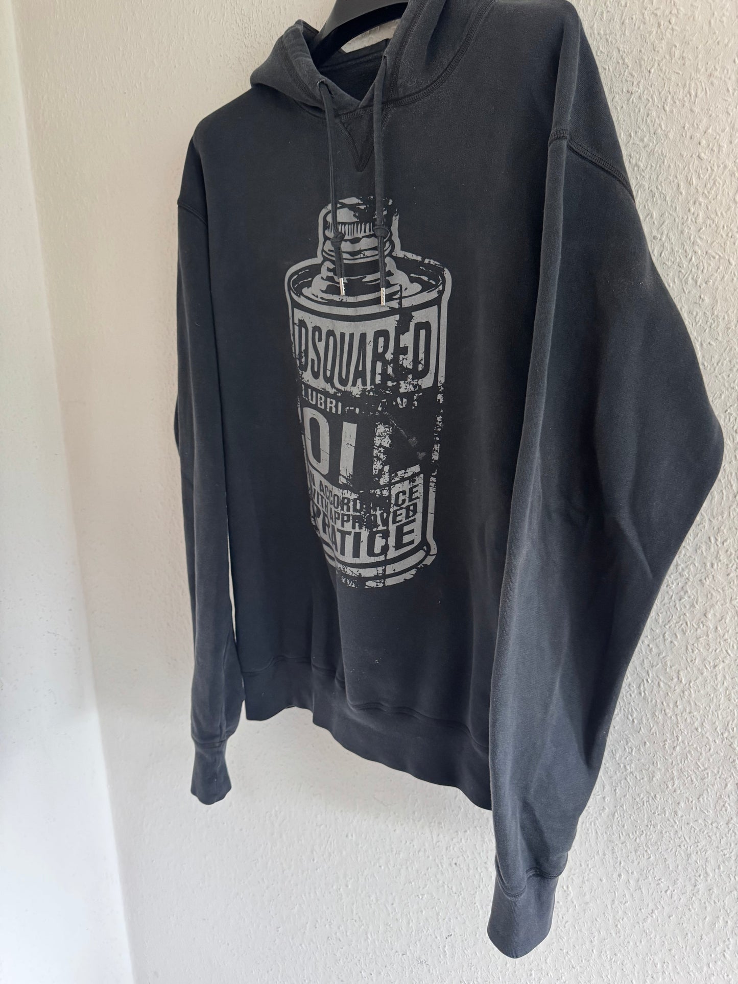 Dsquared2 FW12 Lubricant Oil Graphic Hoodie