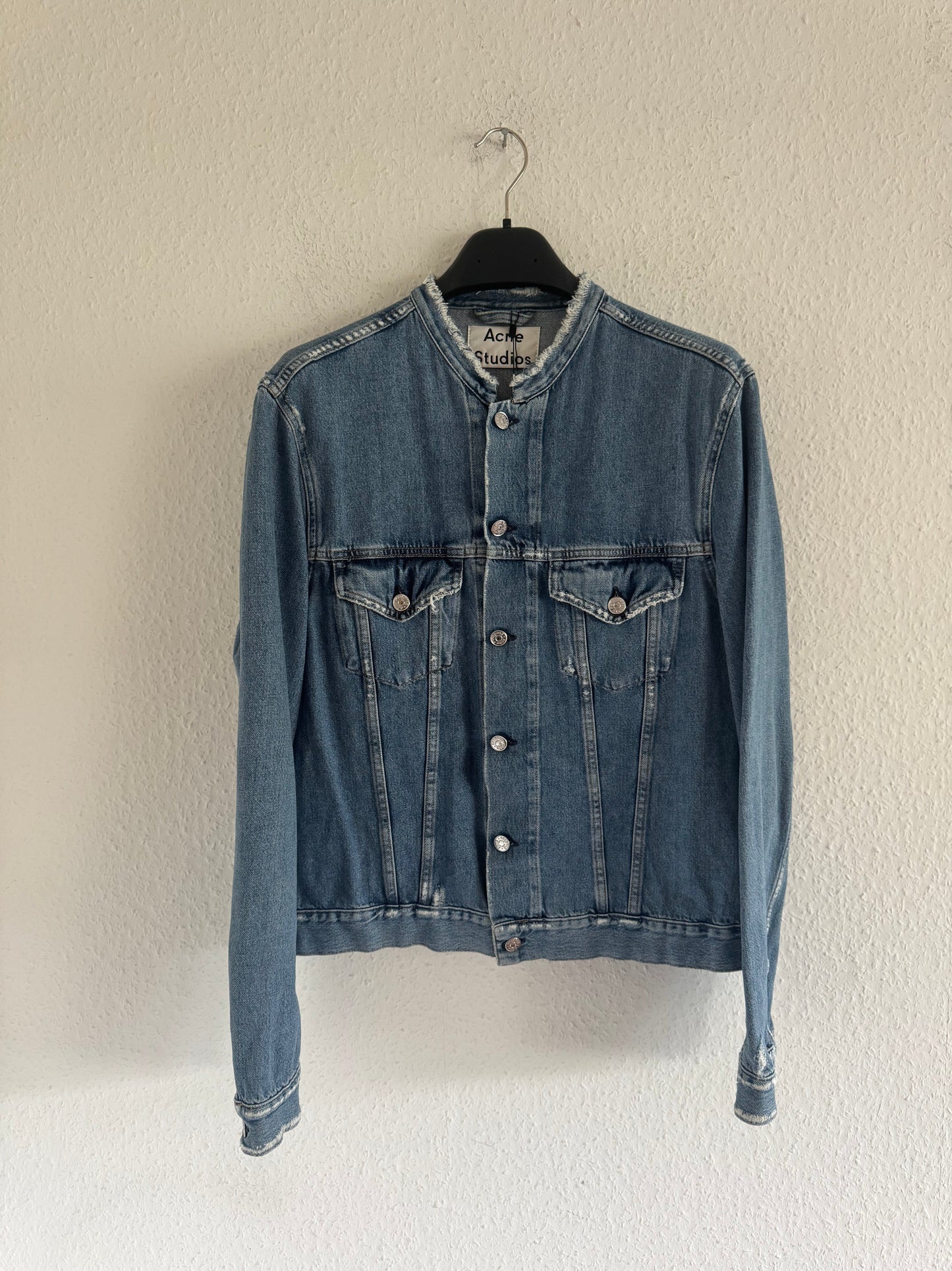 Acne Studios SS16 Who Ind Fray Denim Jacket