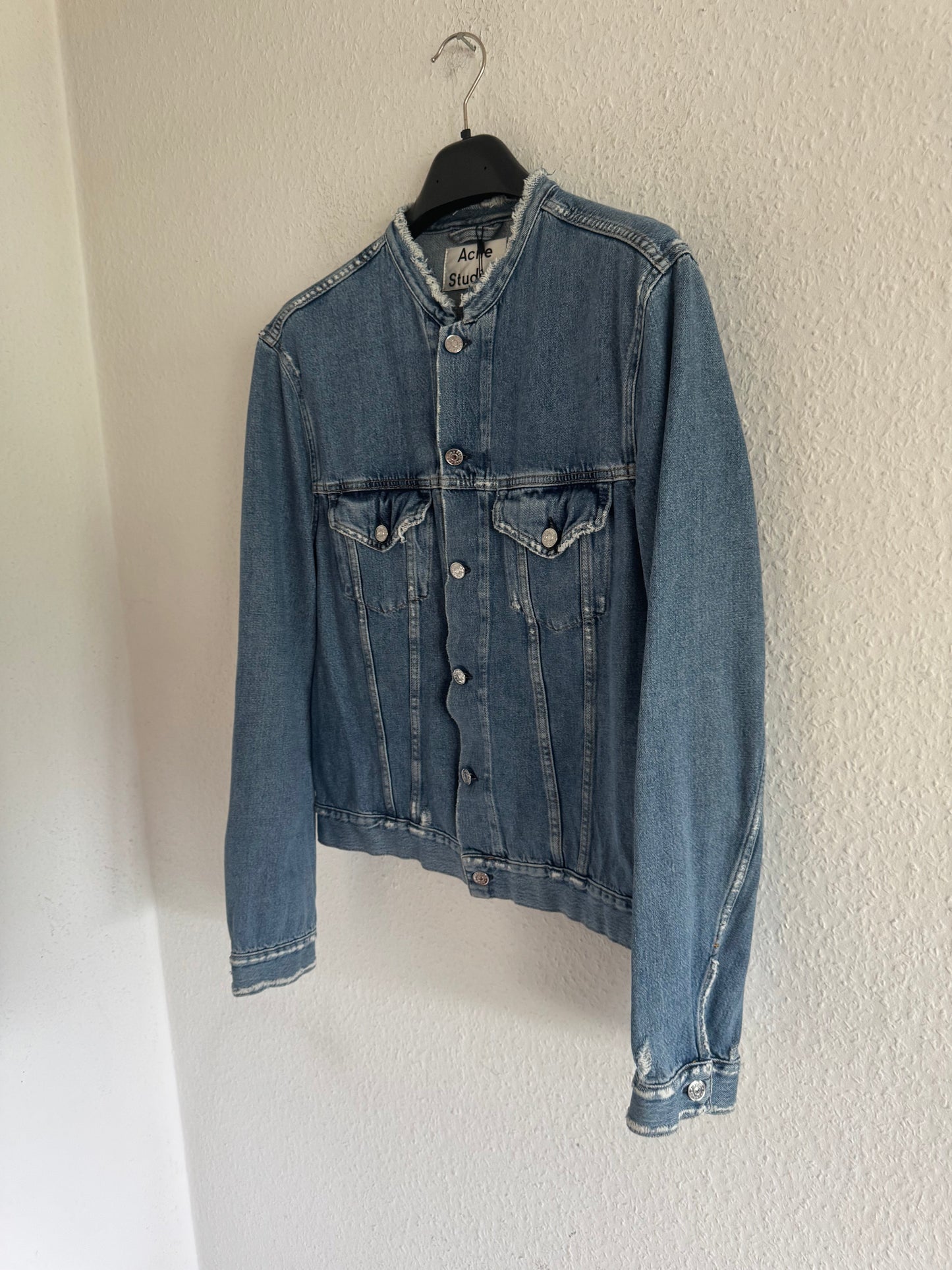Acne Studios SS16 Who Ind Fray Denim Jacket