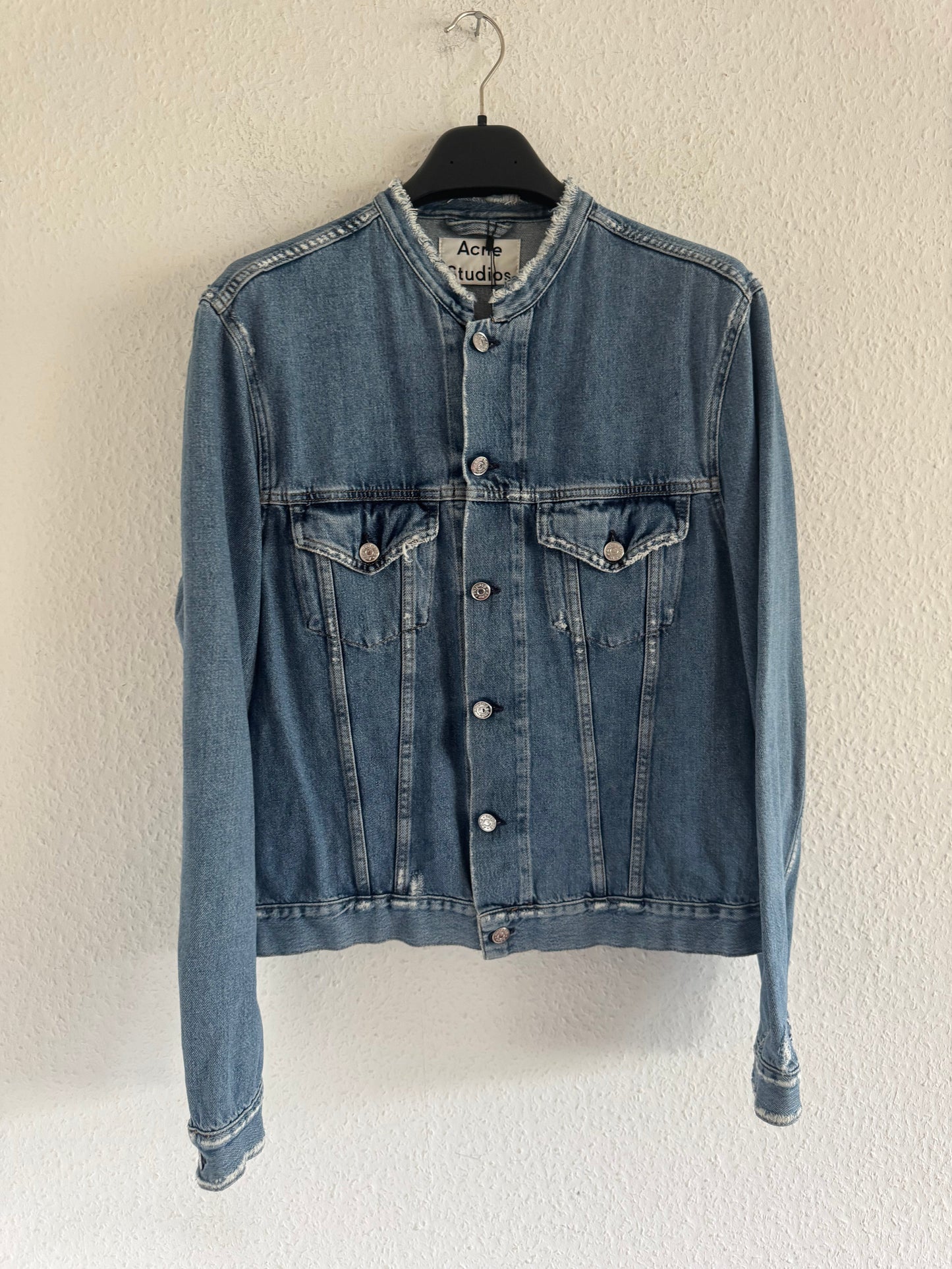 Acne Studios SS16 Who Ind Fray Denim Jacket