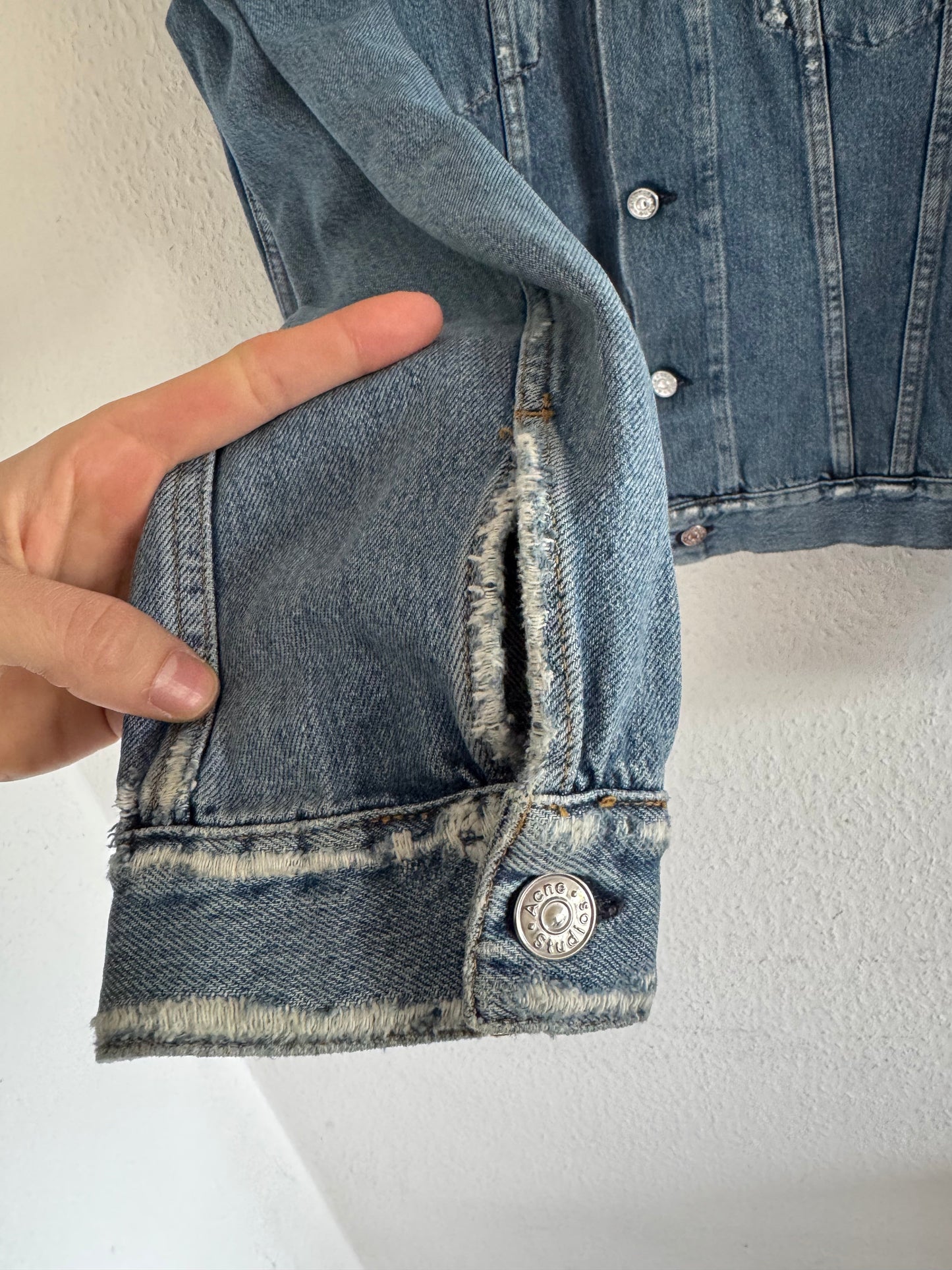 Acne Studios SS16 Who Ind Fray Denim Jacket