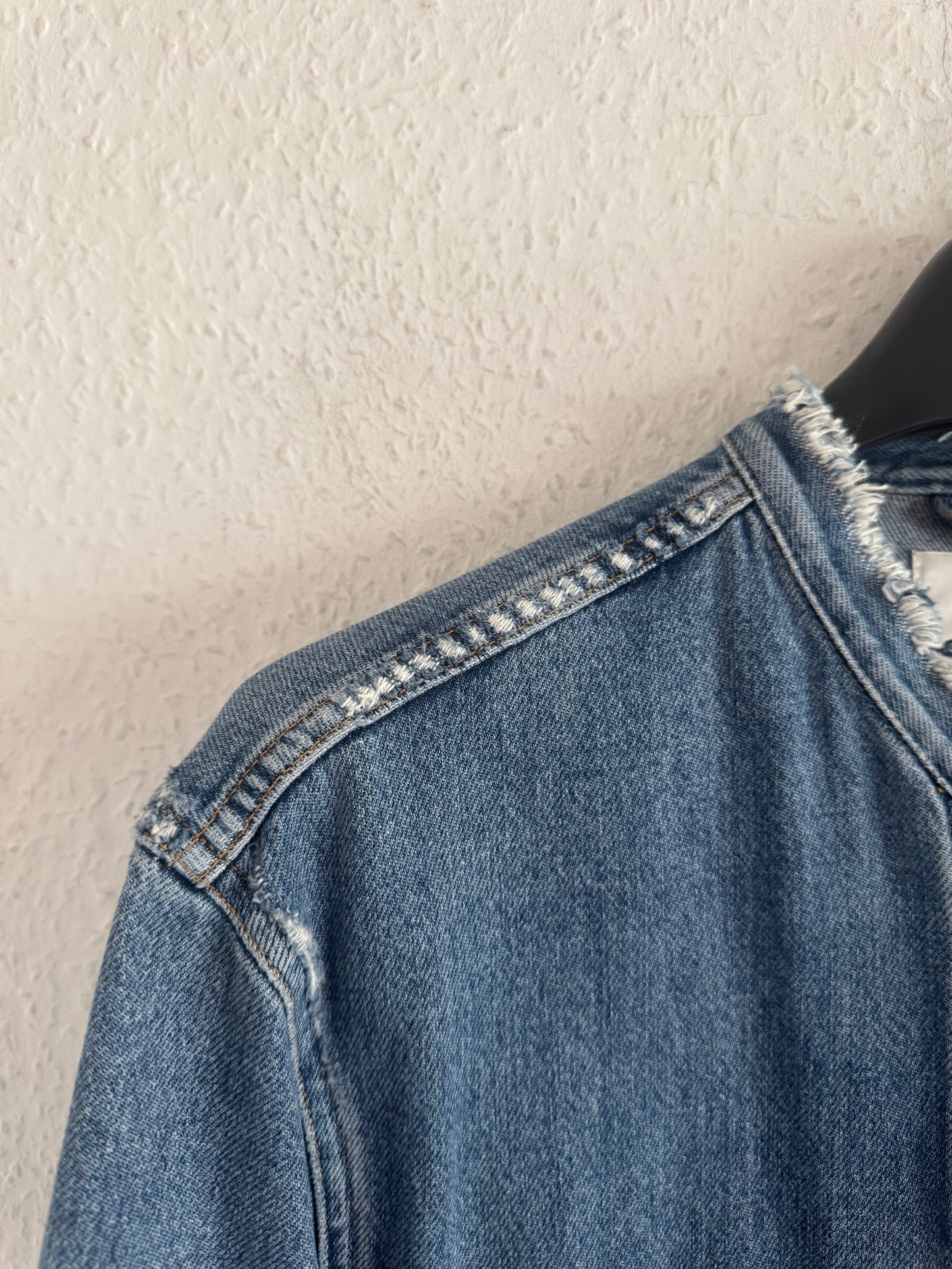 Acne Studios SS16 Who Ind Fray Denim Jacket