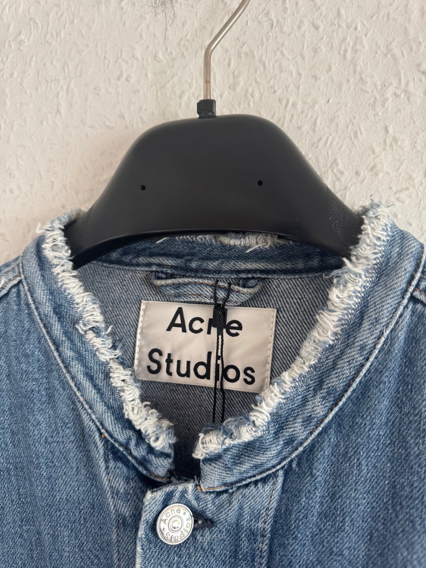 Acne Studios SS16 Who Ind Fray Denim Jacket