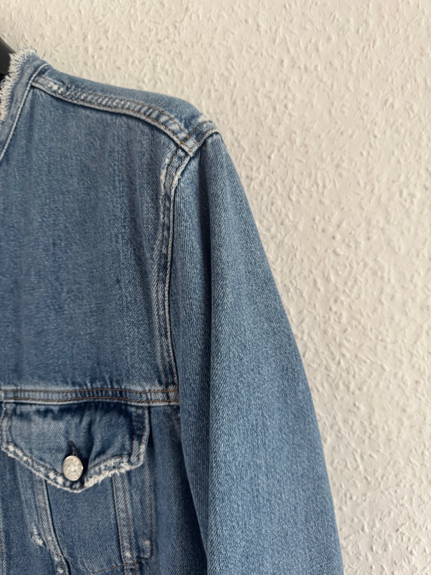 Acne Studios SS16 Who Ind Fray Denim Jacket