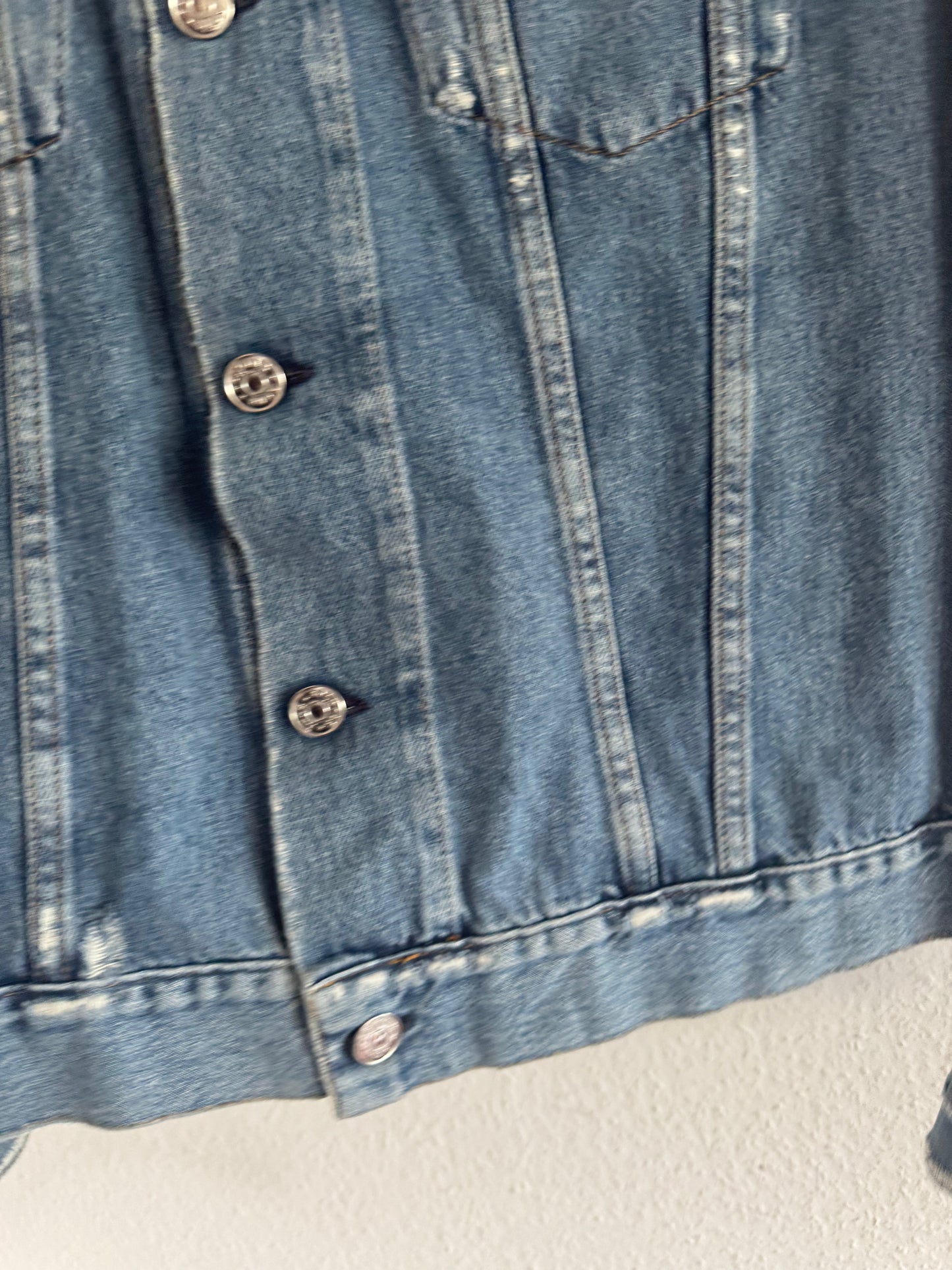 Acne Studios SS16 Who Ind Fray Denim Jacket