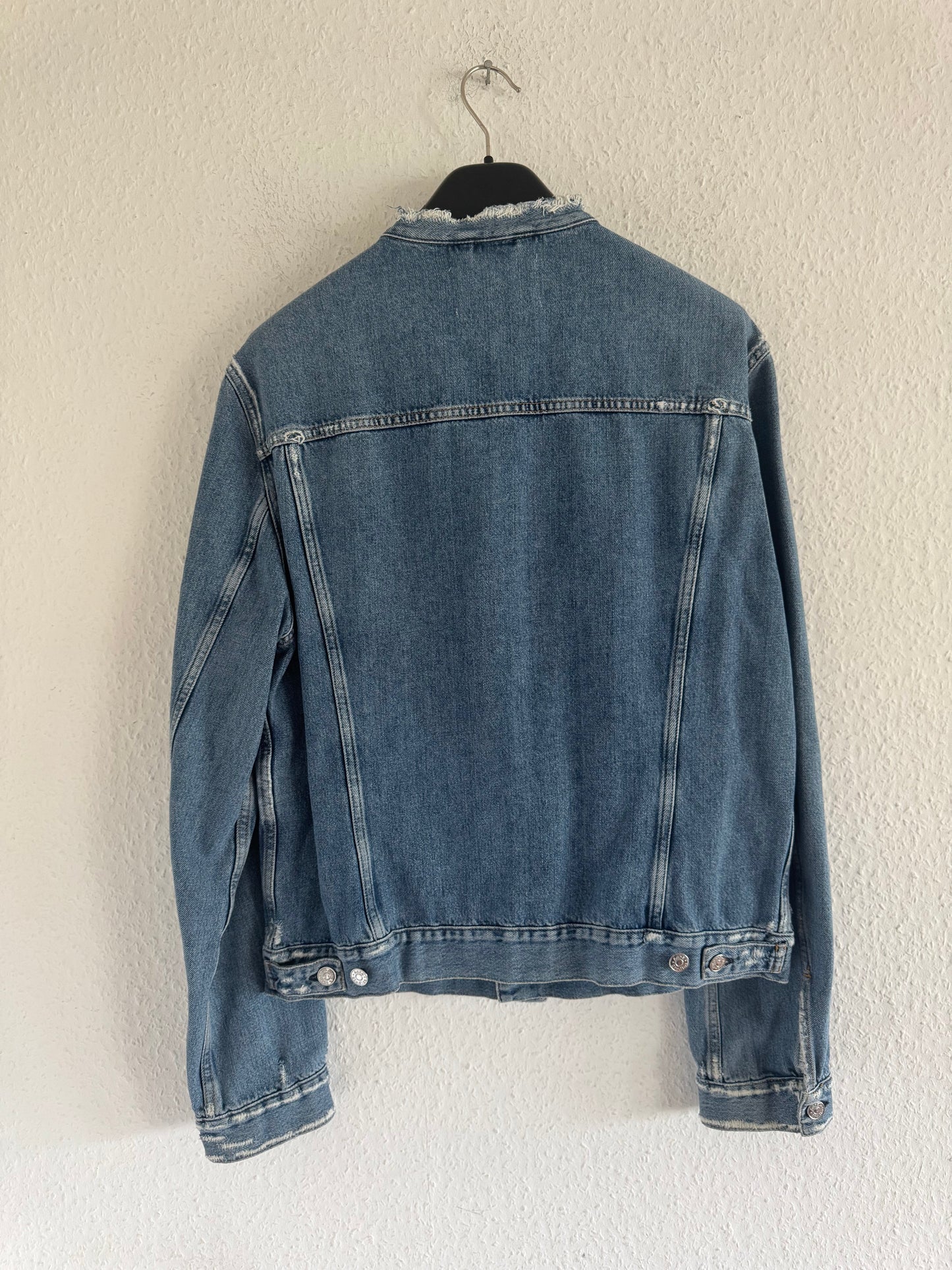 Acne Studios SS16 Who Ind Fray Denim Jacket