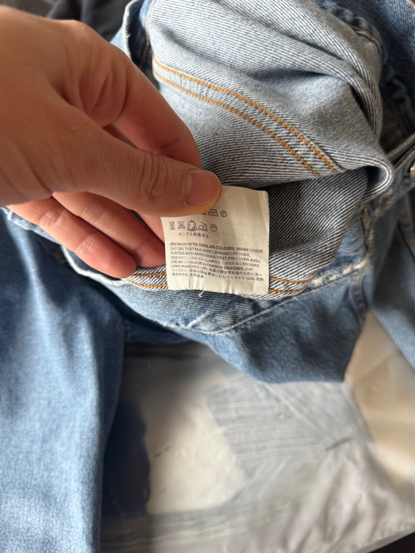 Acne Studios SS16 Who Ind Fray Denim Jacket