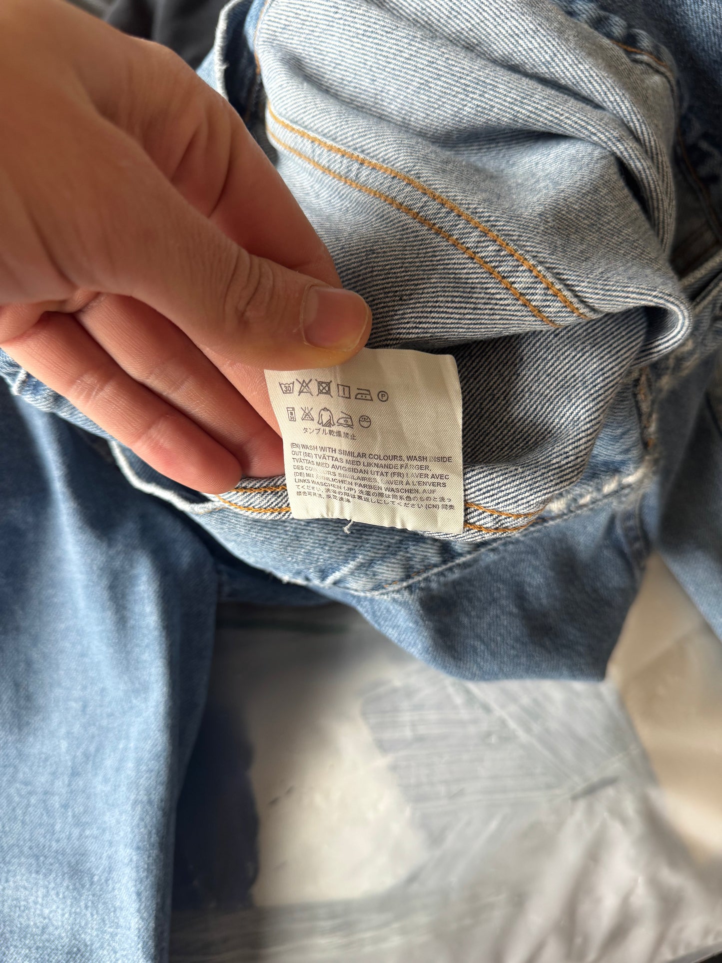 Acne Studios SS16 Who Ind Fray Denim Jacket