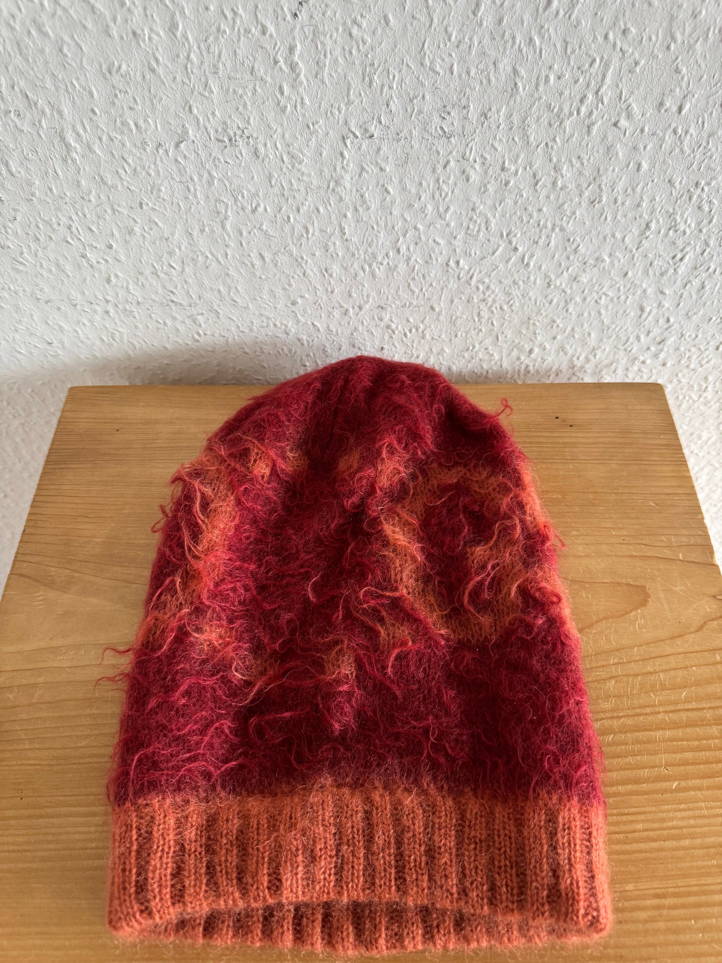 Gucci Red Mohair Beanie