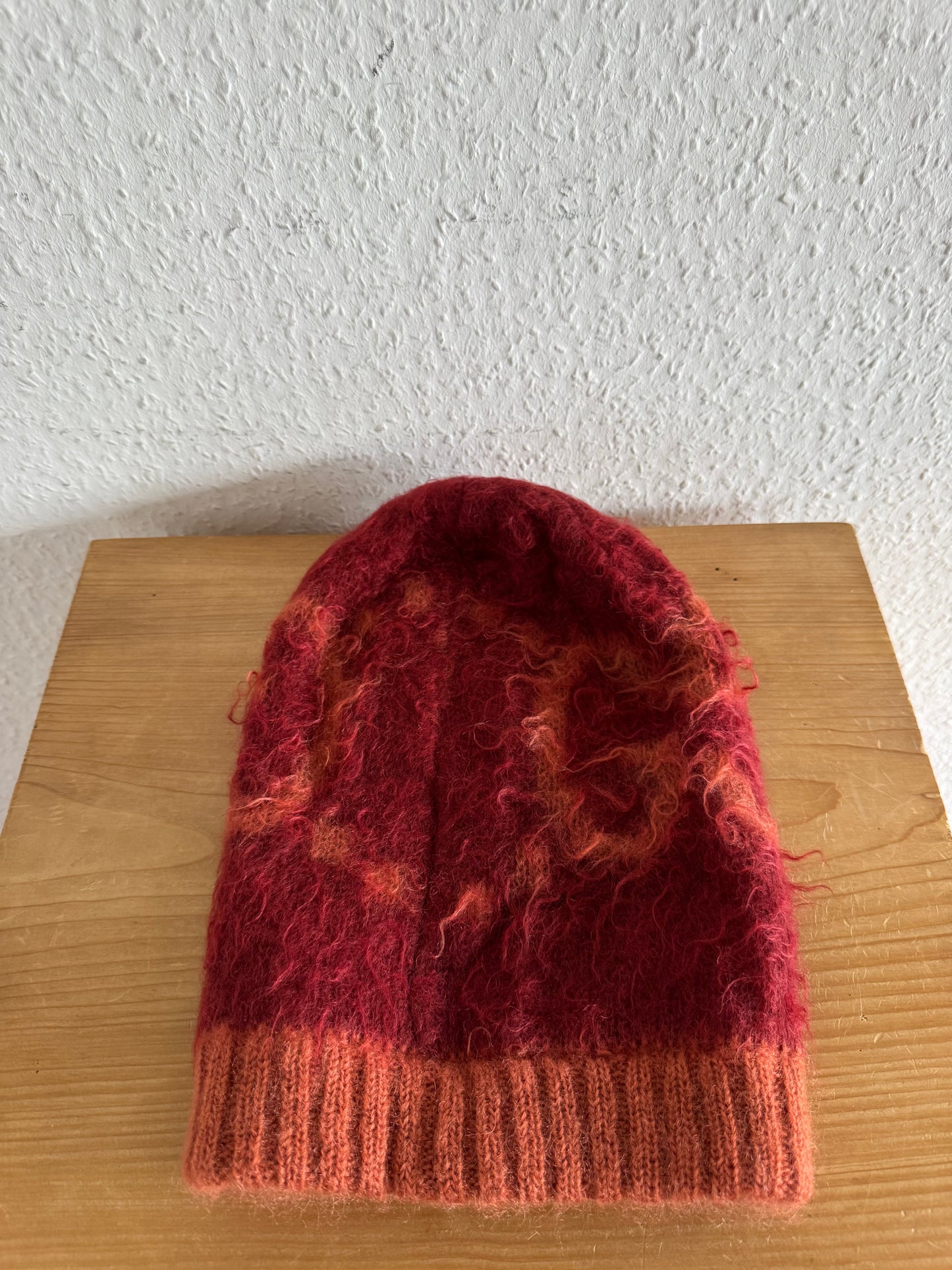 Gucci Red Mohair Beanie