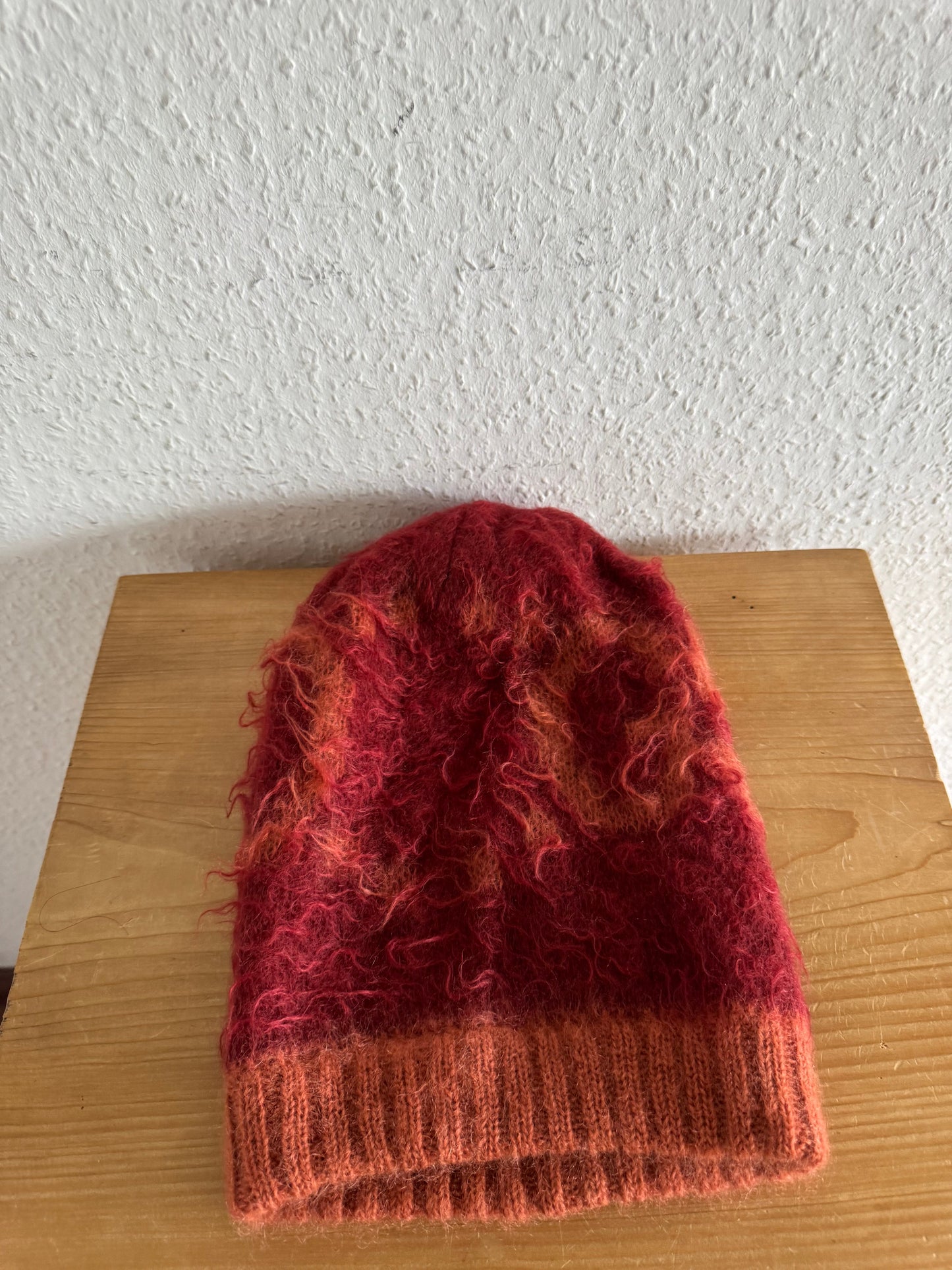 Gucci Red Mohair Beanie