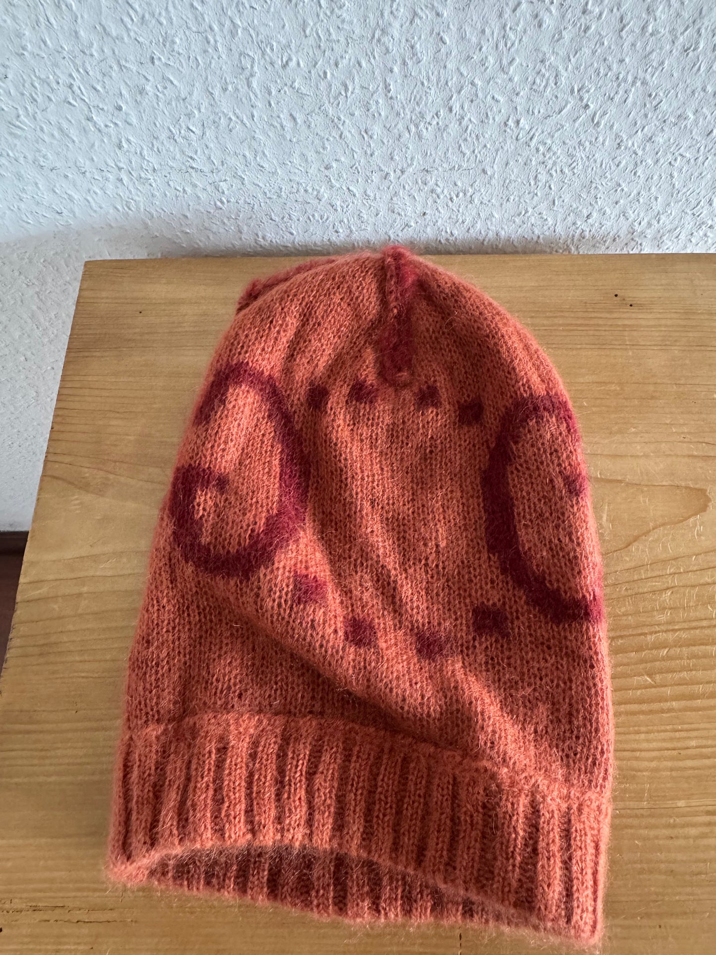 Gucci Red Mohair Beanie