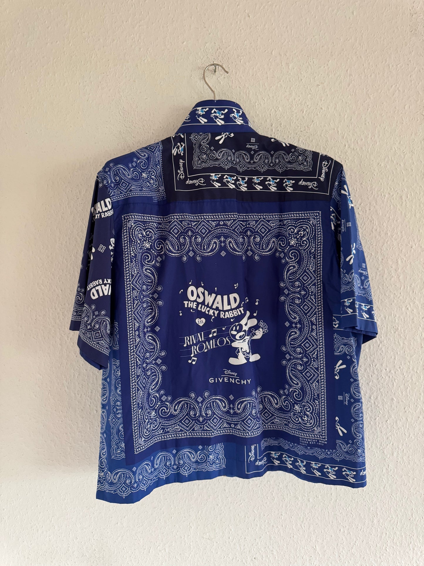 Givenchy x Disney Oswald Bandana Zip Shirt