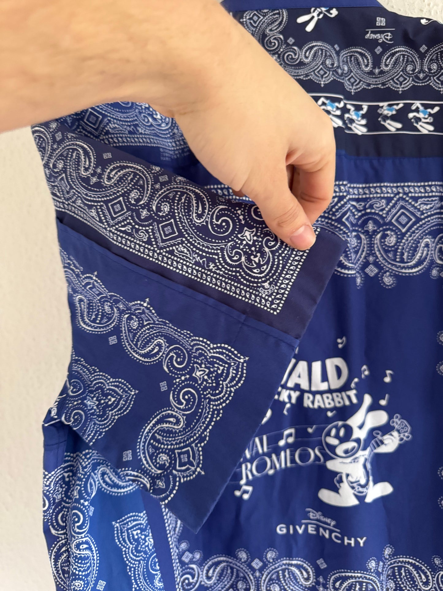 Givenchy x Disney Oswald Bandana Zip Shirt
