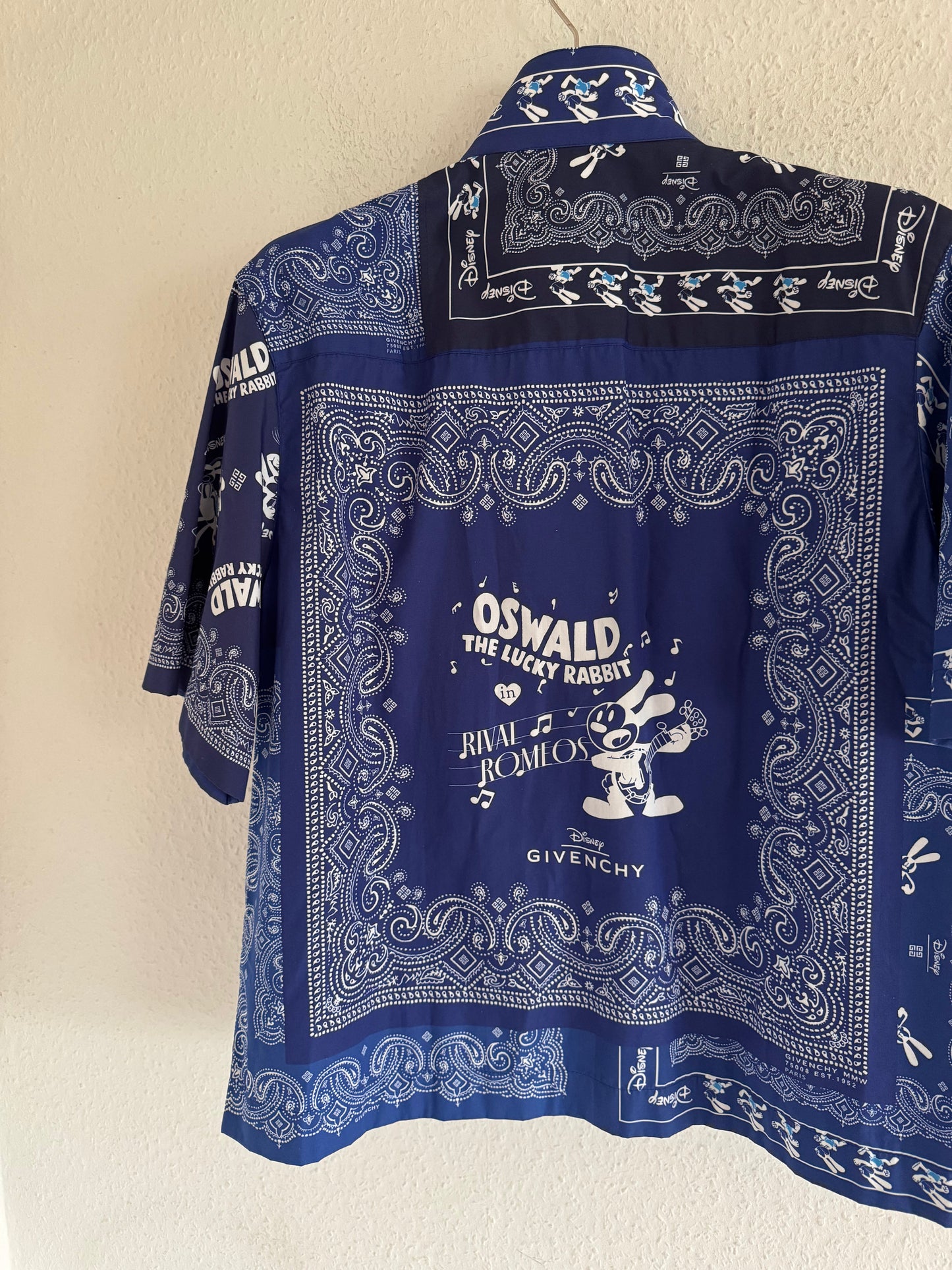 Givenchy x Disney Oswald Bandana Zip Shirt