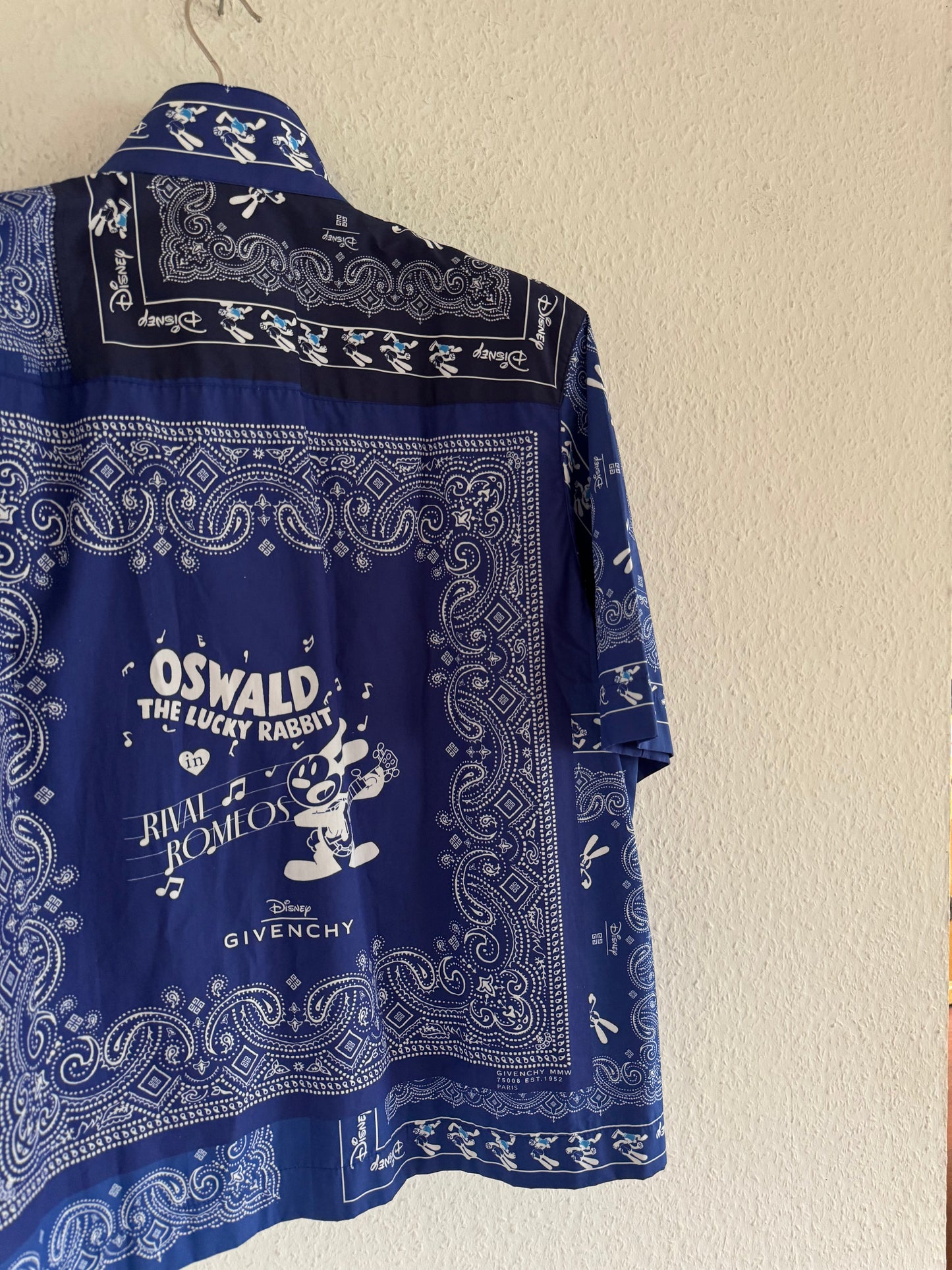 Givenchy x Disney Oswald Bandana Zip Shirt