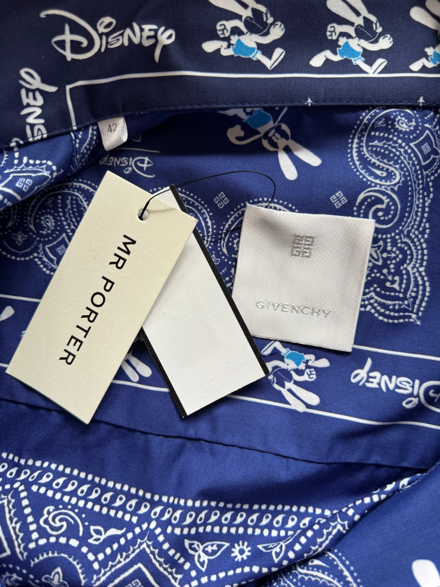 Givenchy x Disney Oswald Bandana Zip Shirt