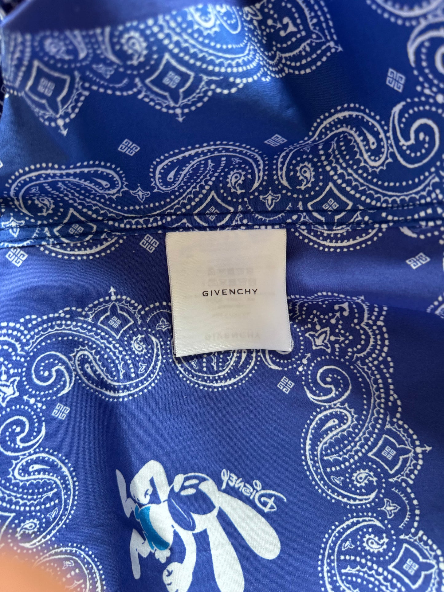 Givenchy x Disney Oswald Bandana Zip Shirt