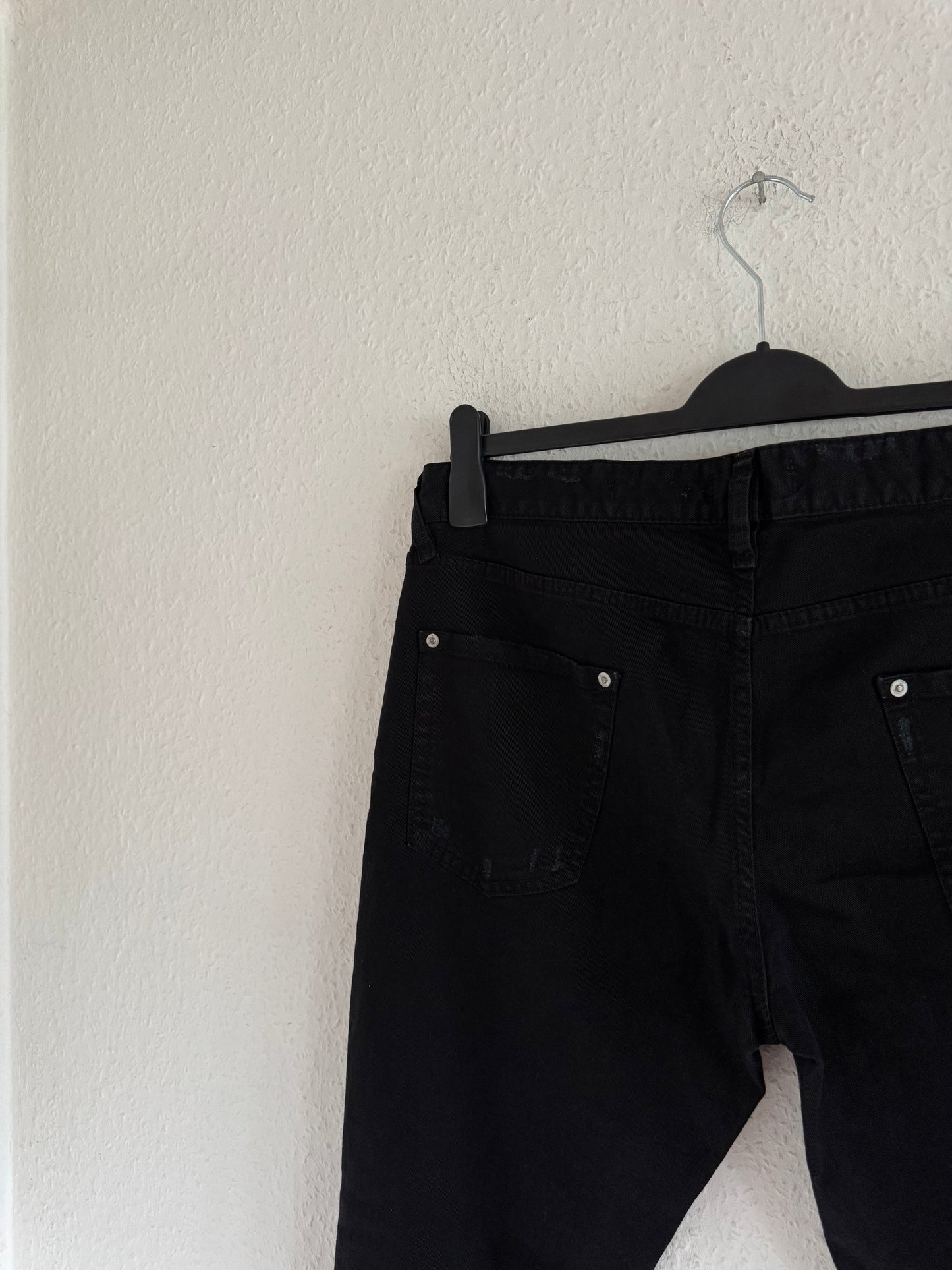 Just Cavalli Studded Distressed Slim Jeans